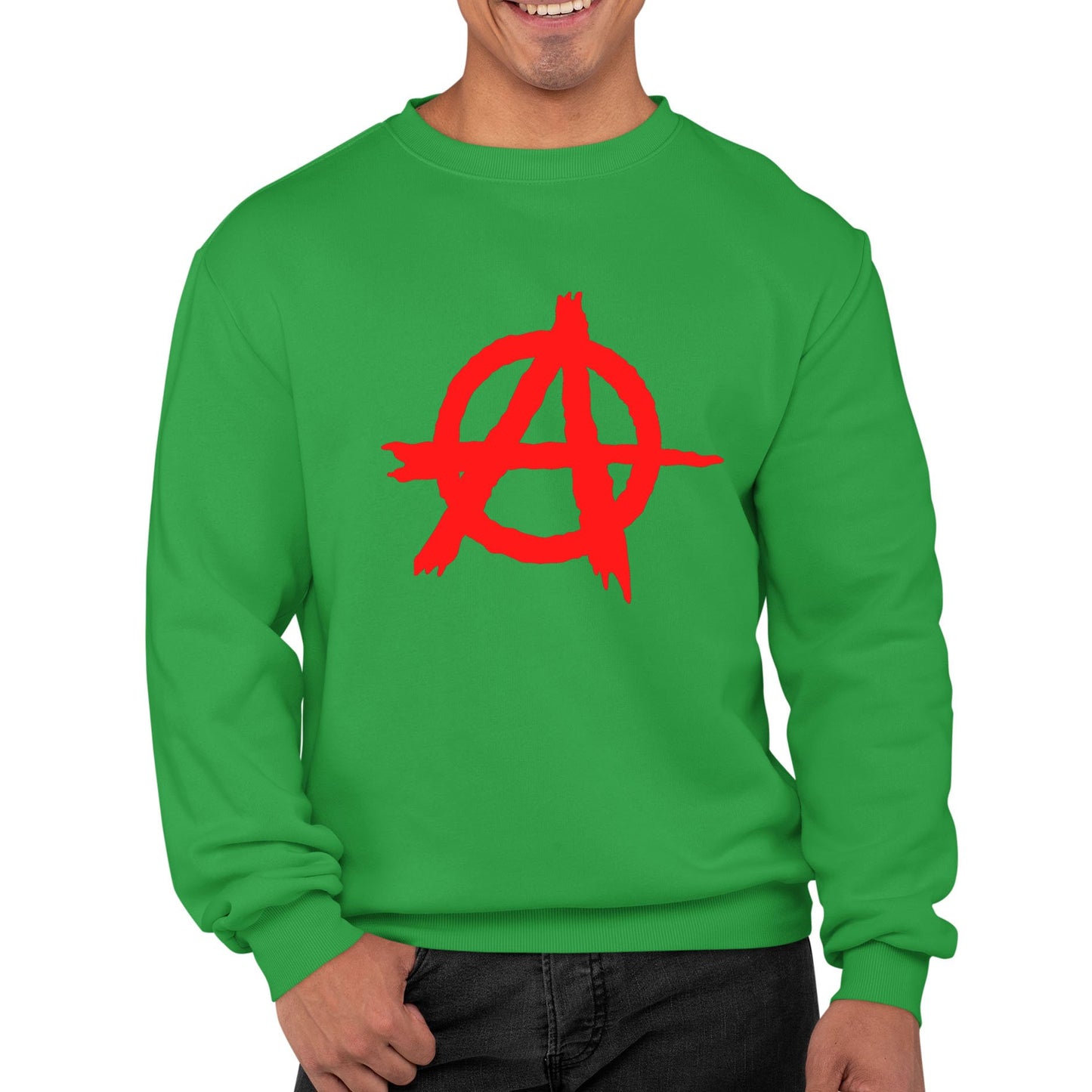 Anarchy Symbol Mens Sweatshirt