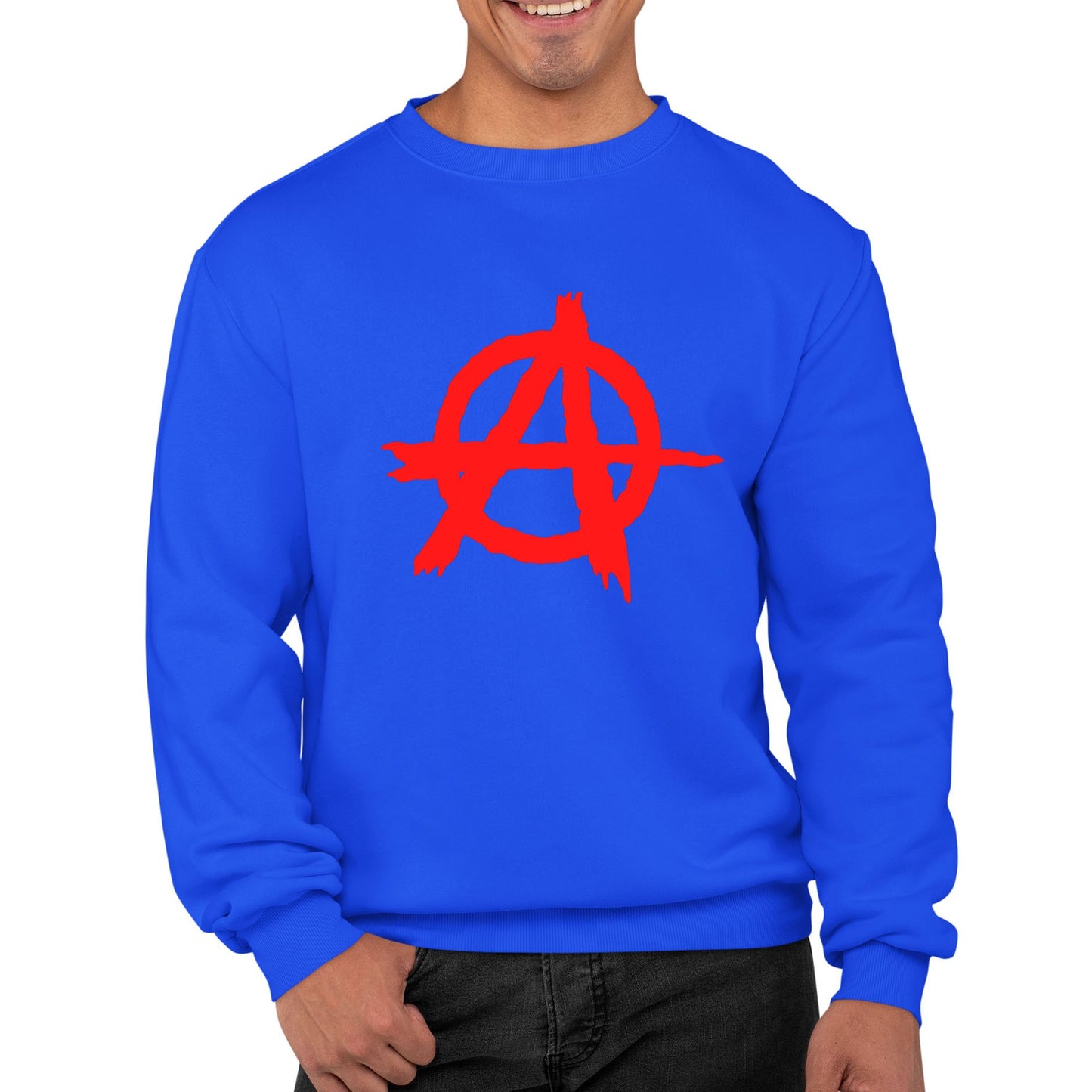 Anarchy Symbol Mens Sweatshirt