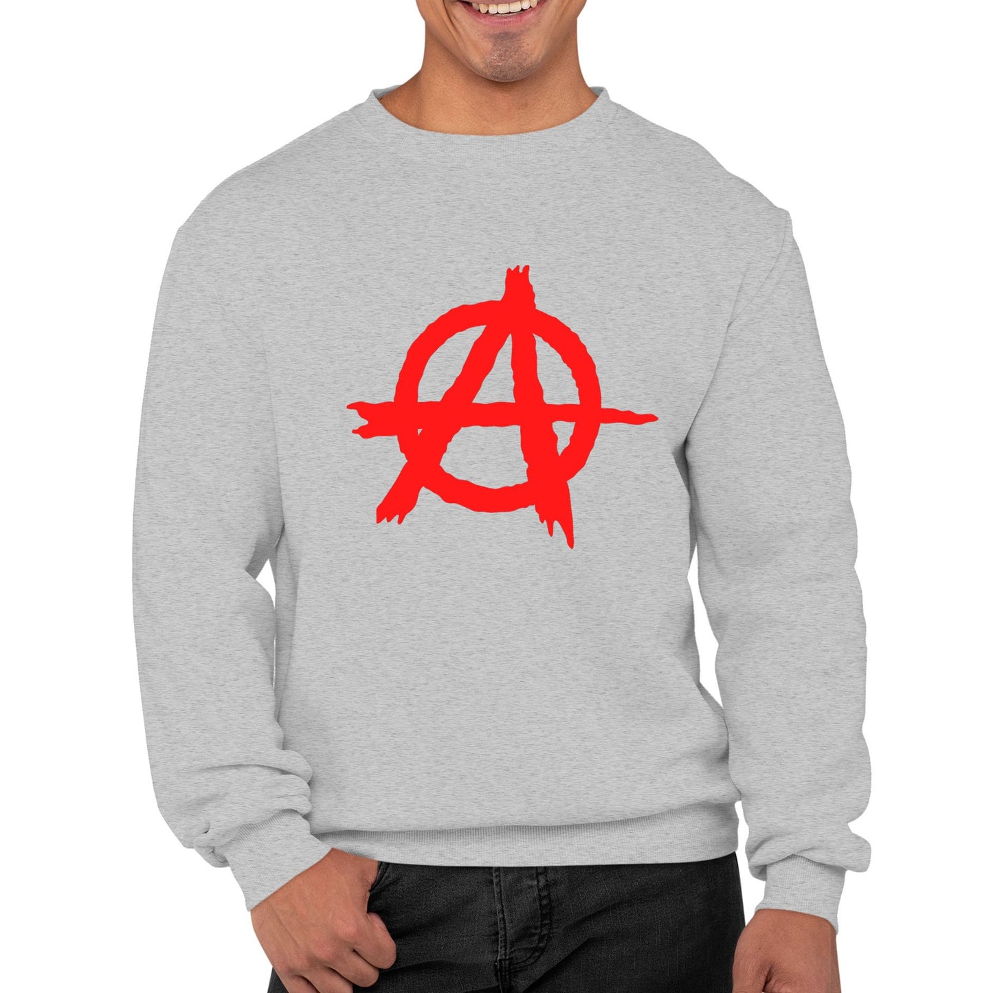 Anarchy Symbol Mens Sweatshirt