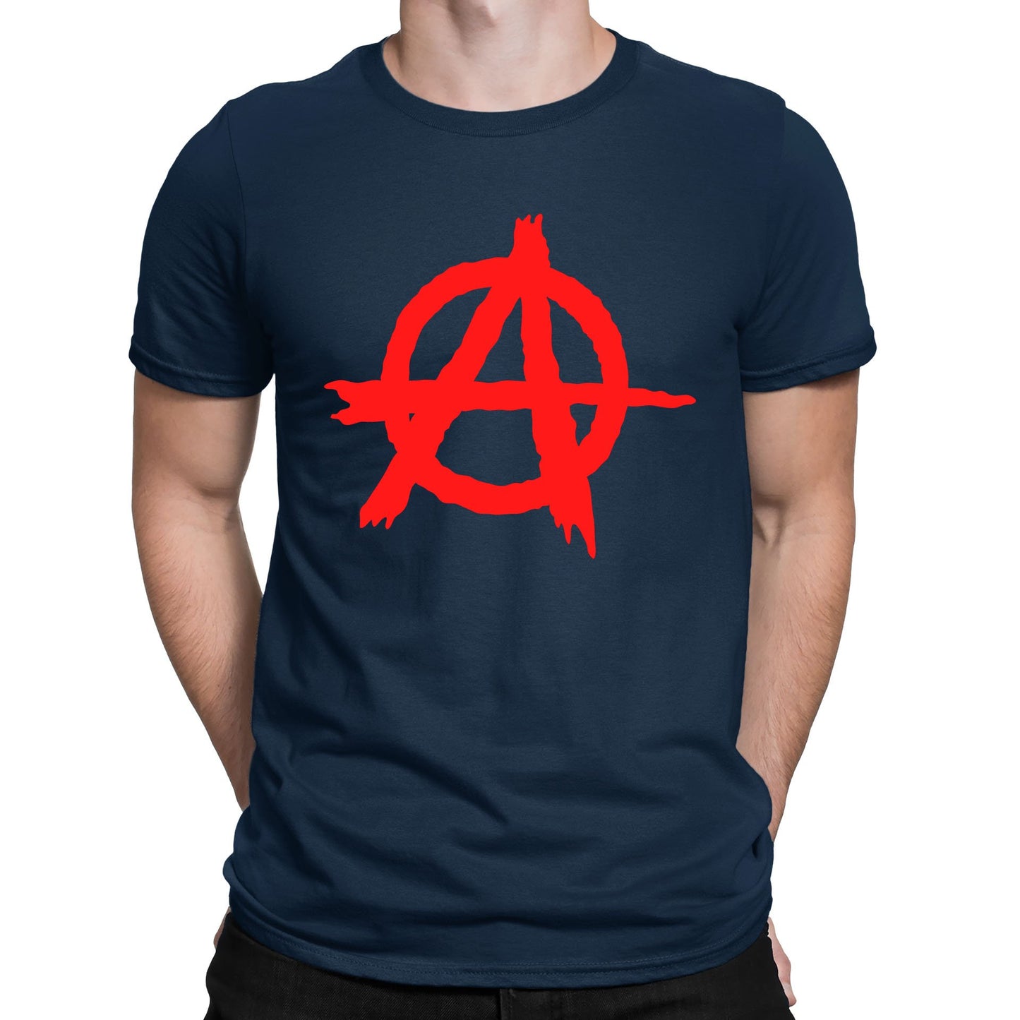 Anarchy Symbol Mens T-shirt