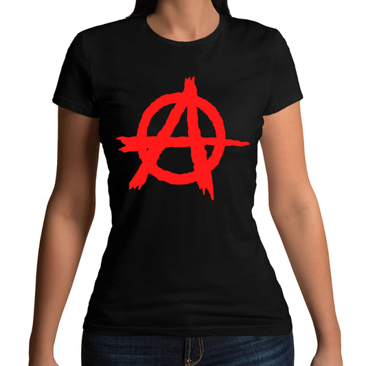 Anarchy Symbol Womens T-shirt