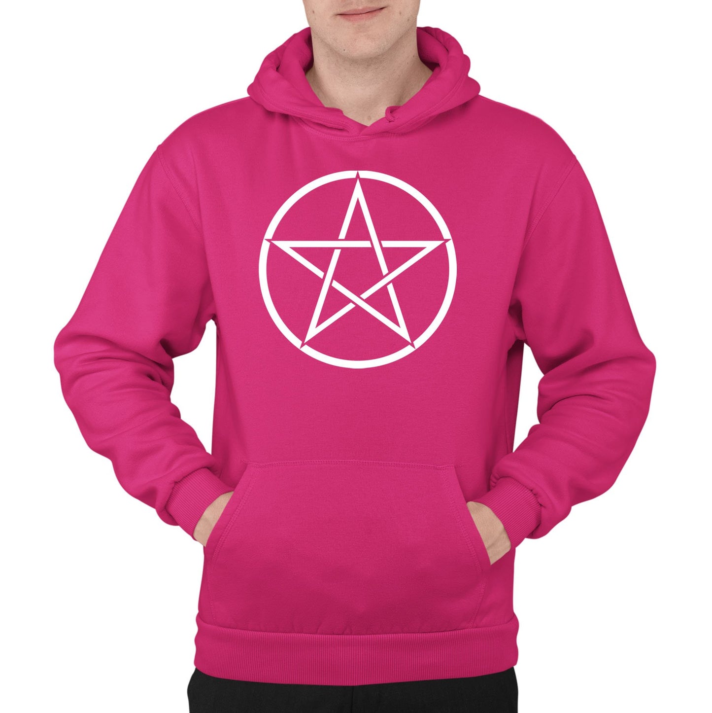 Pentagram Mens Pullover Hoodie