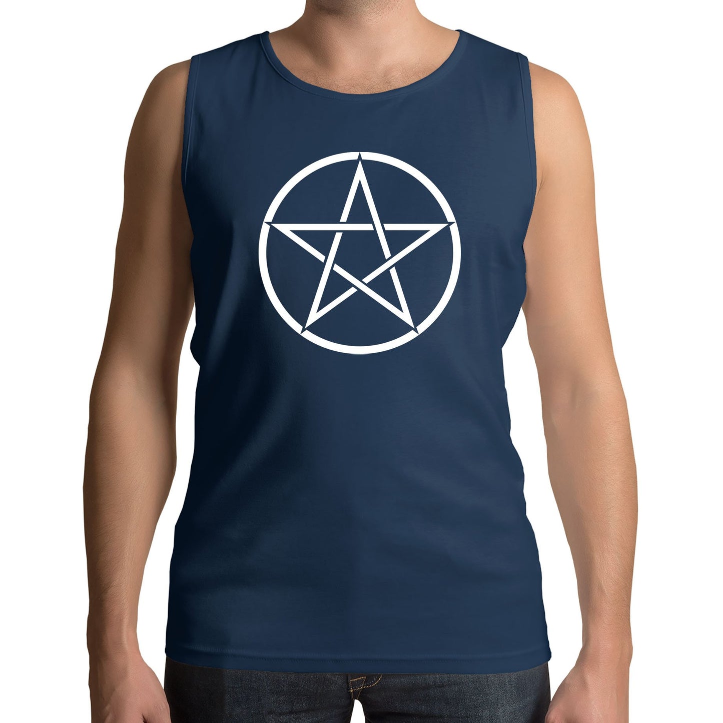 Pentagram Mens Vest