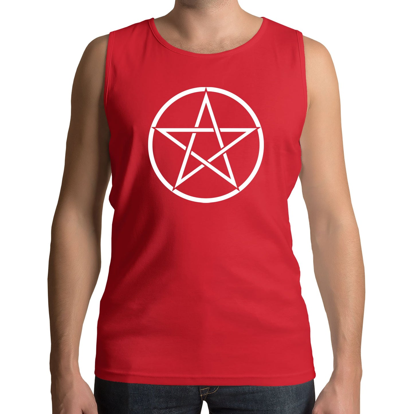 Pentagram Mens Vest