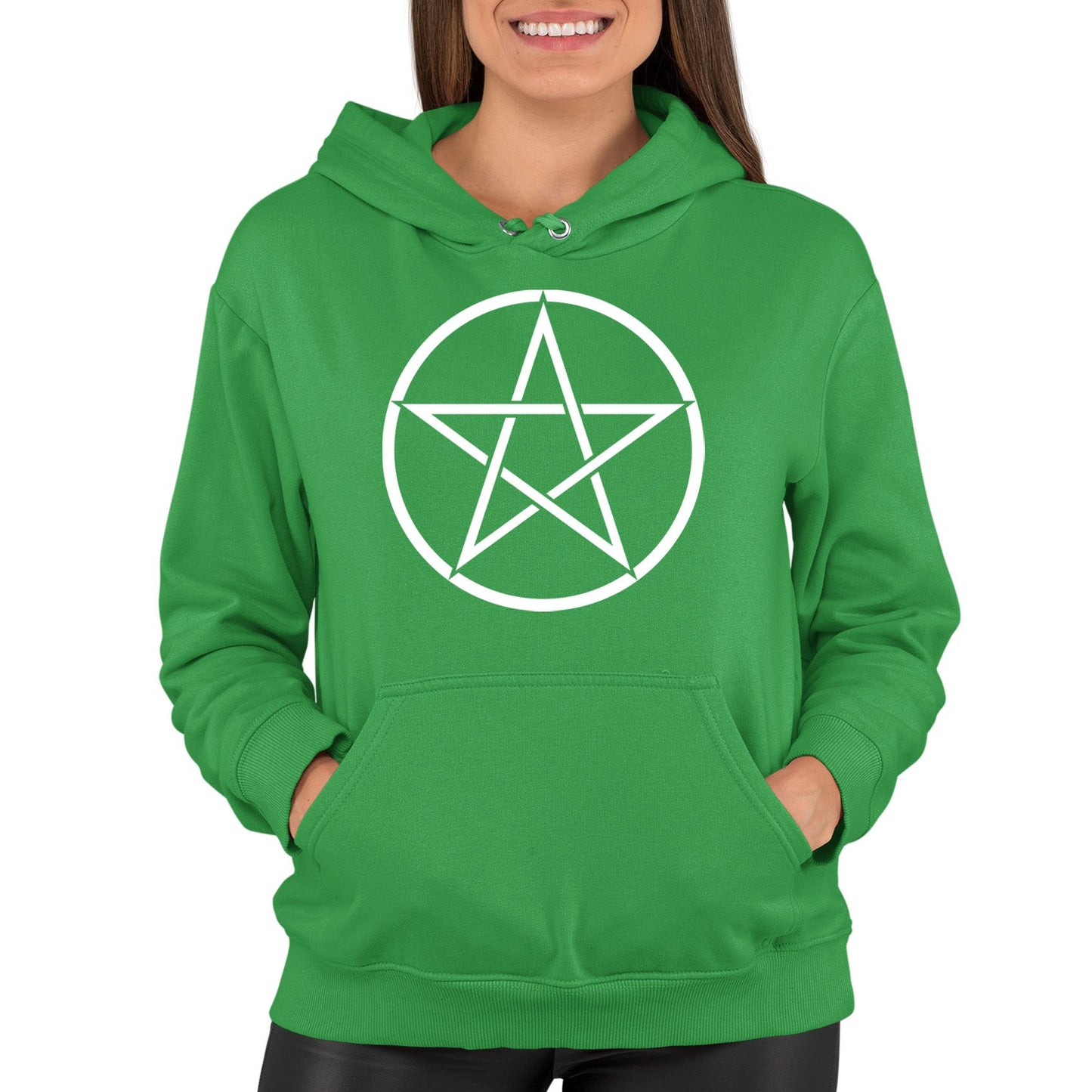 Pentagram Womens Pullover Hoodie