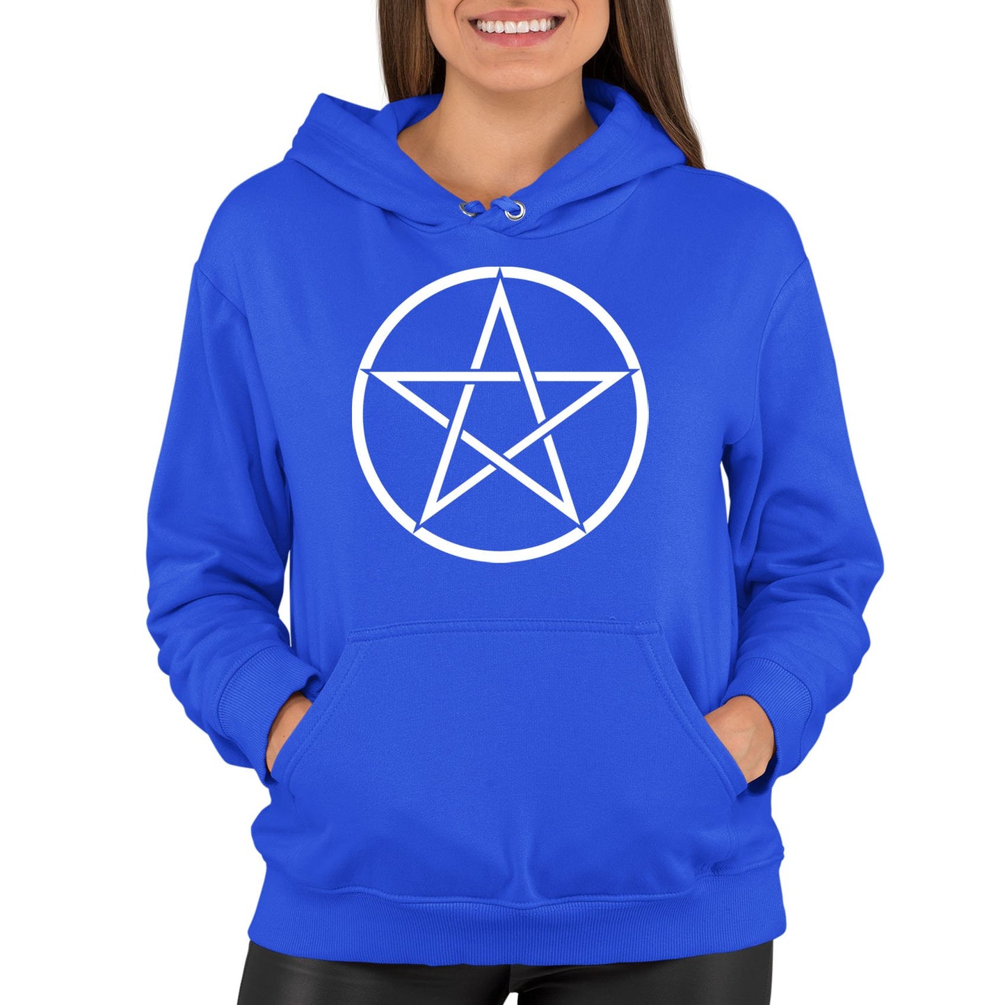 Pentagram Womens Pullover Hoodie