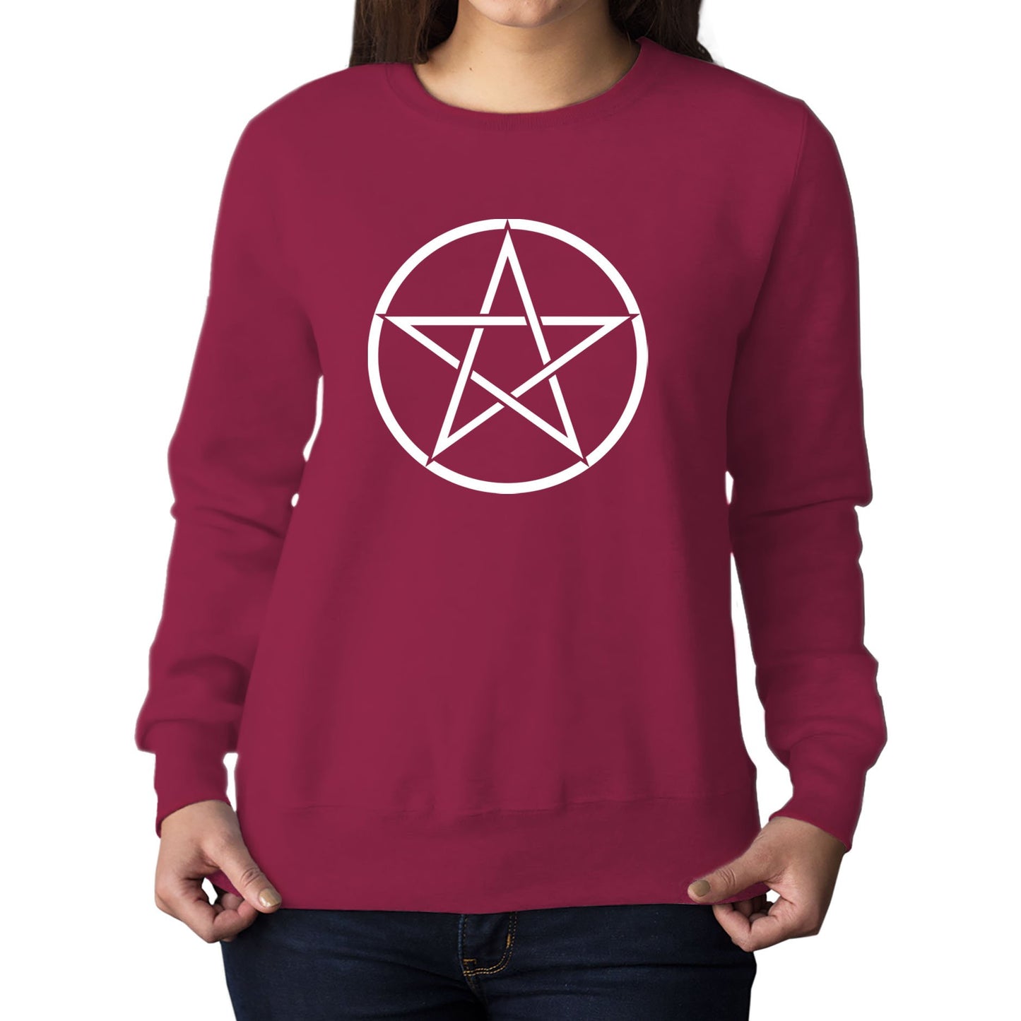 Pentagram Womens Sweatshirt