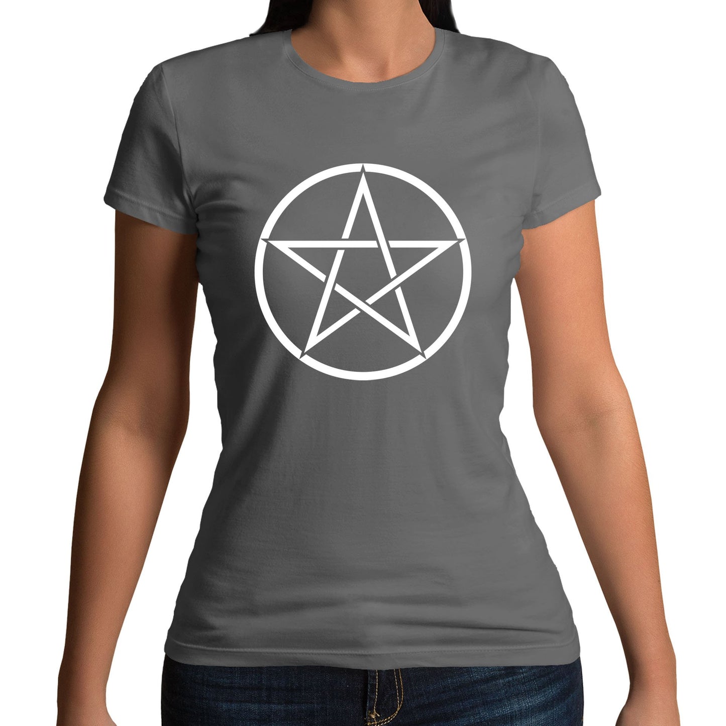 Pentagram Womens T-shirt