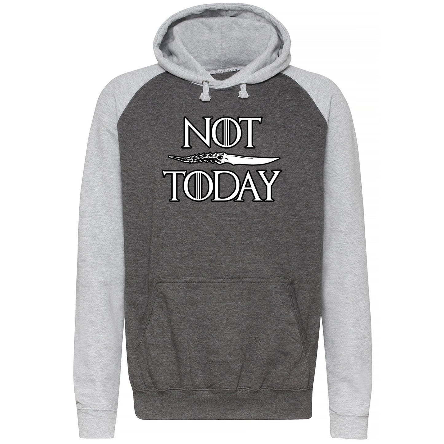 Not Today Arya Stark Baseball Hoodie