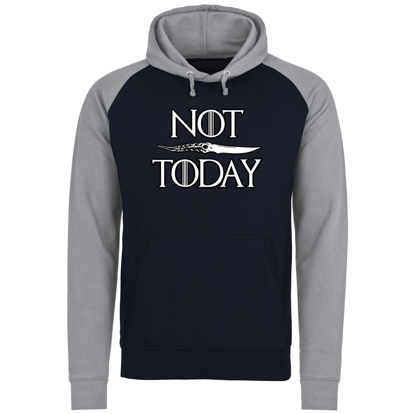 Not Today Arya Stark Baseball Hoodie