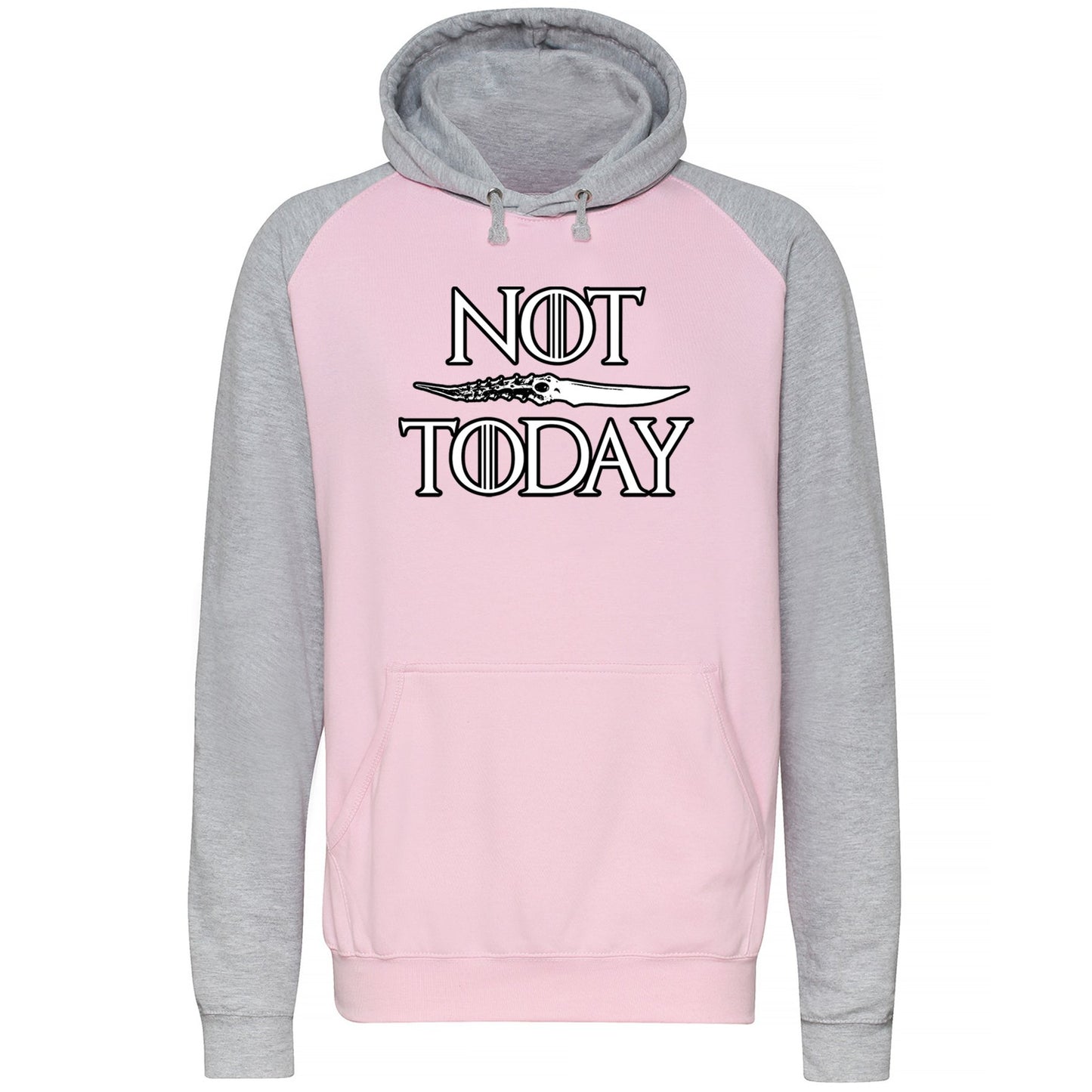 Not Today Arya Stark Baseball Hoodie