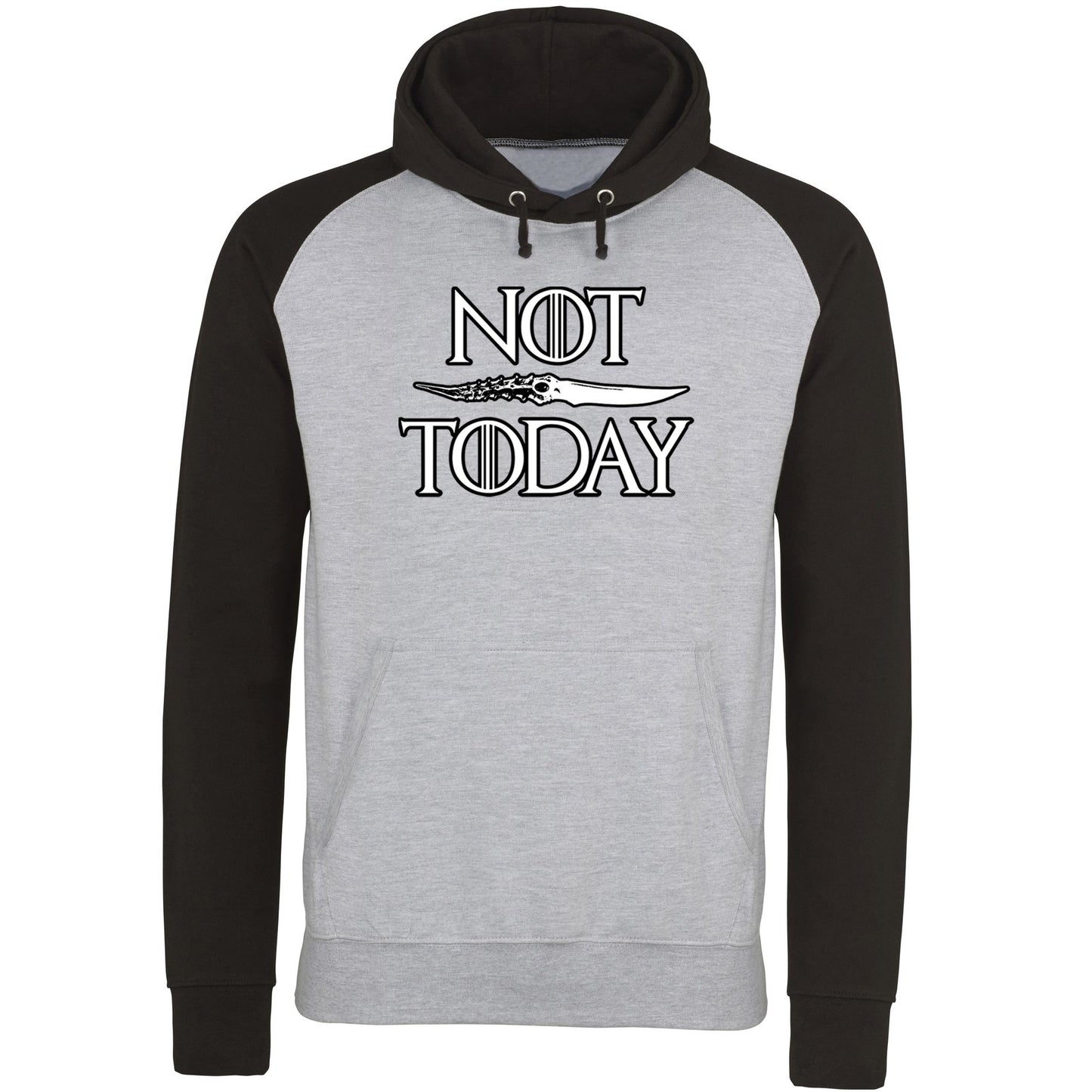 Not Today Arya Stark Baseball Hoodie