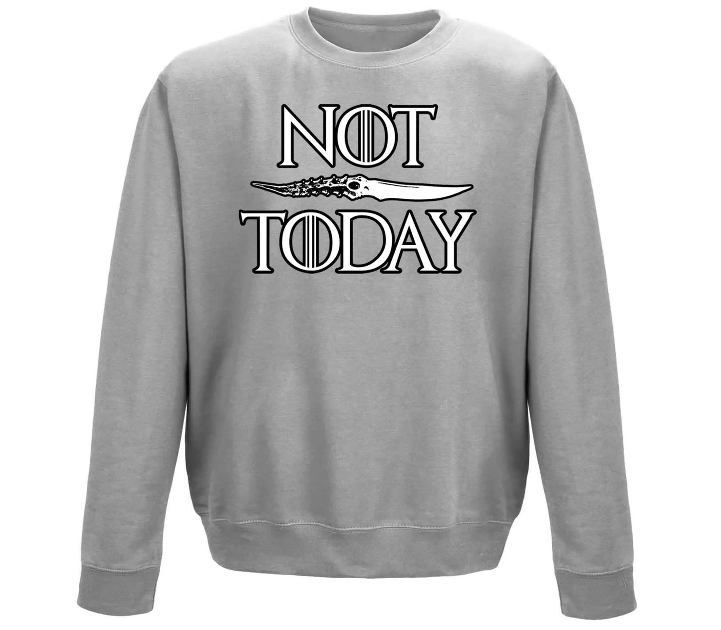 Not Today Arya Stark Childrens Sweatshirt