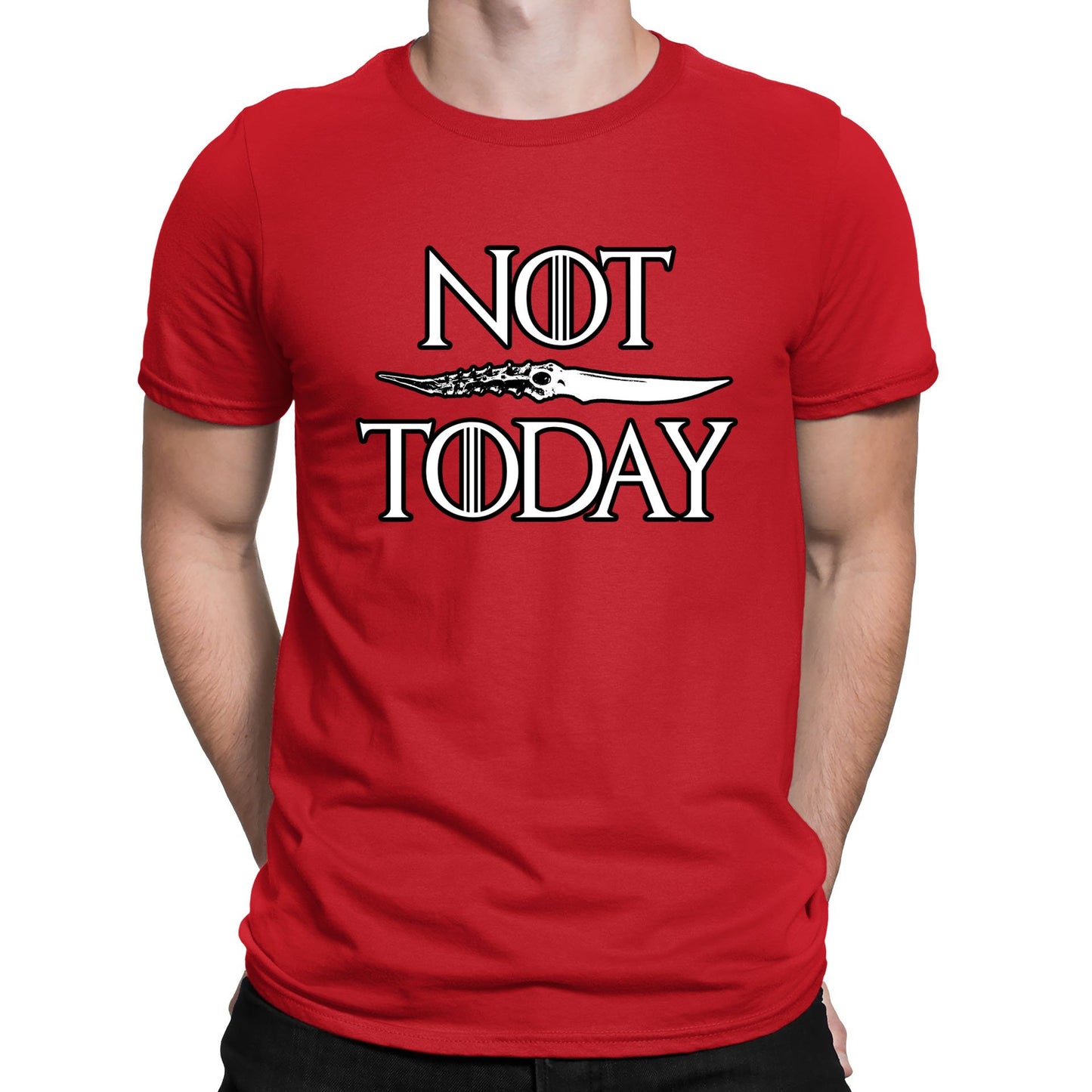 Not Today Arya Stark Mens T-shirt