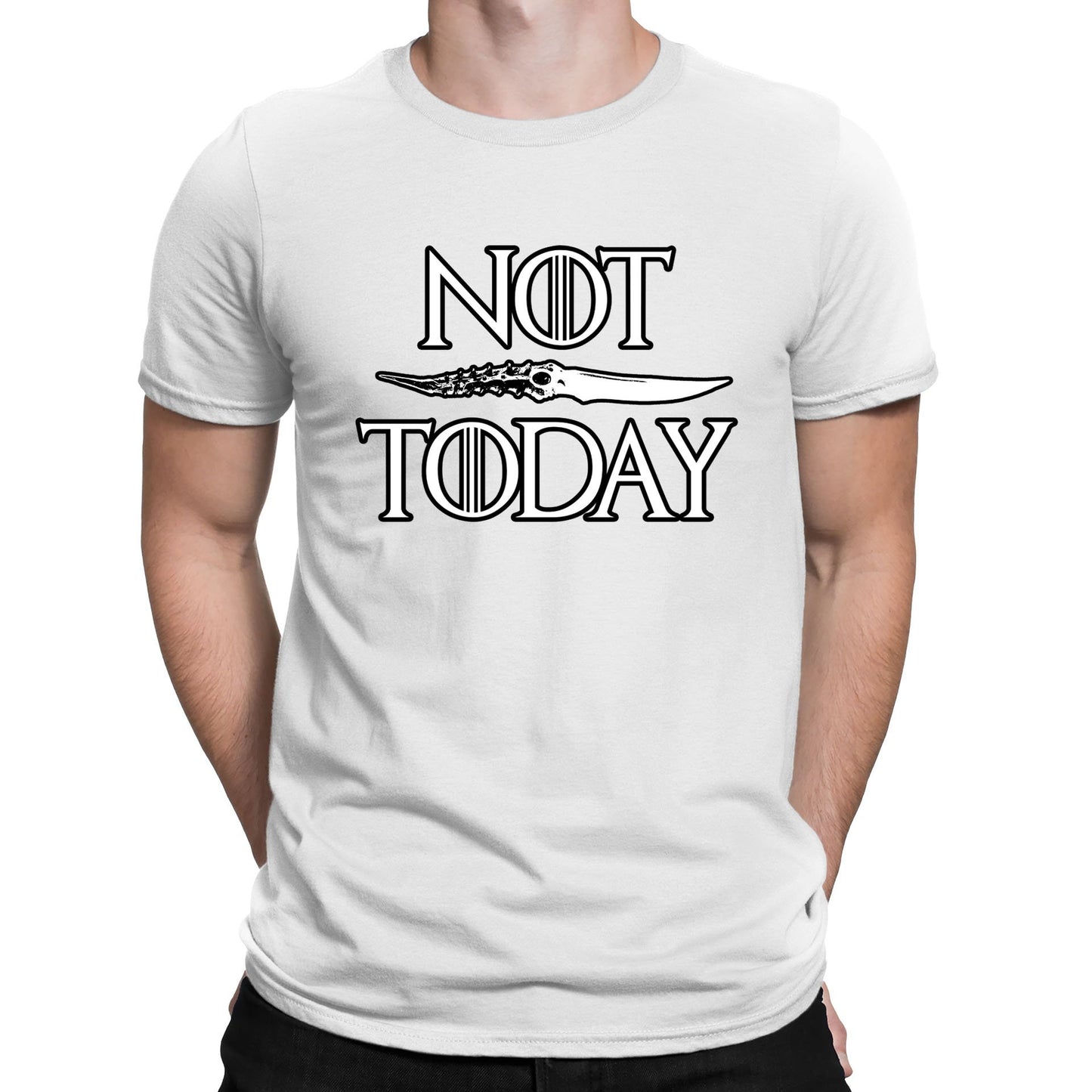 Not Today Arya Stark Mens T-shirt