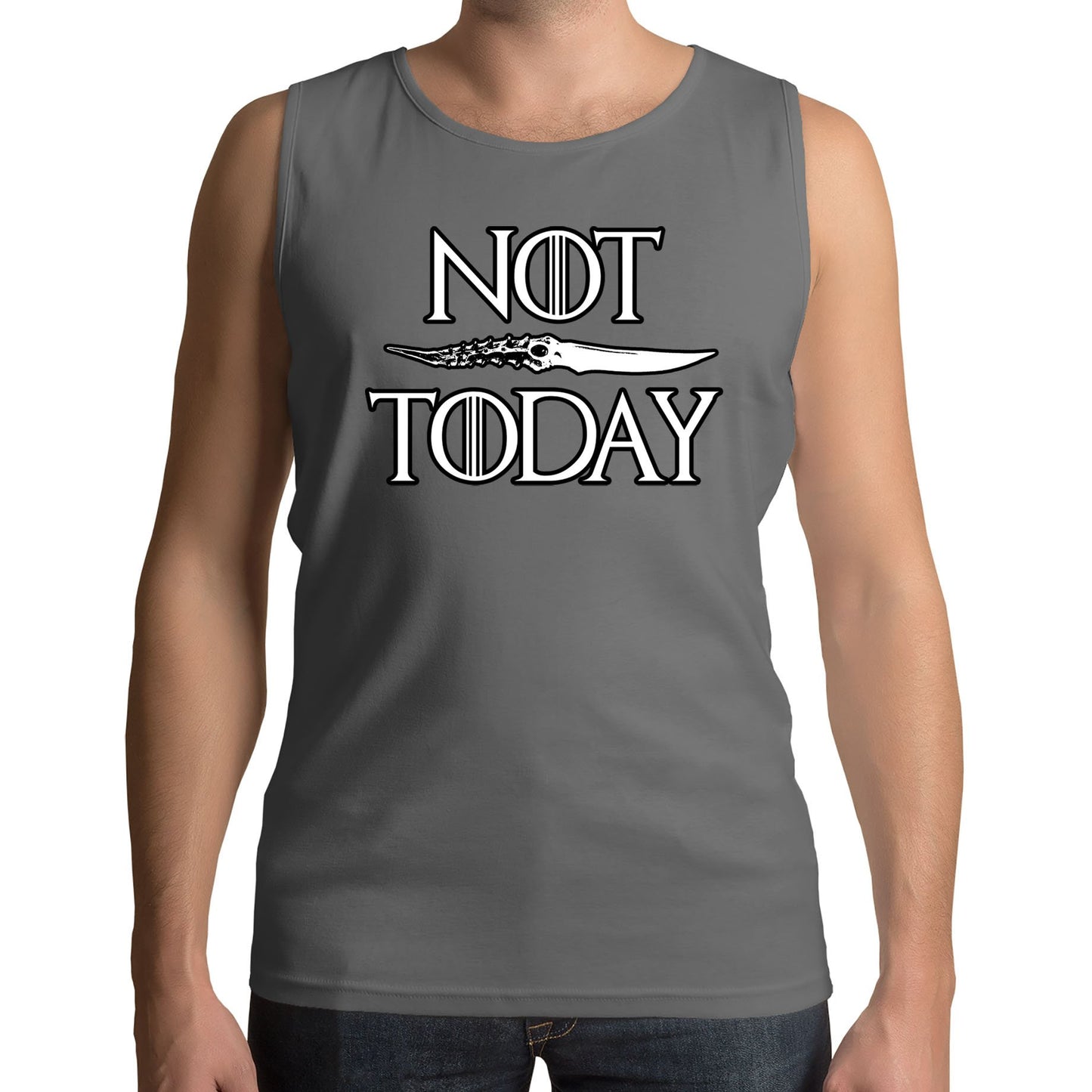 Not Today Arya Stark Mens Vest