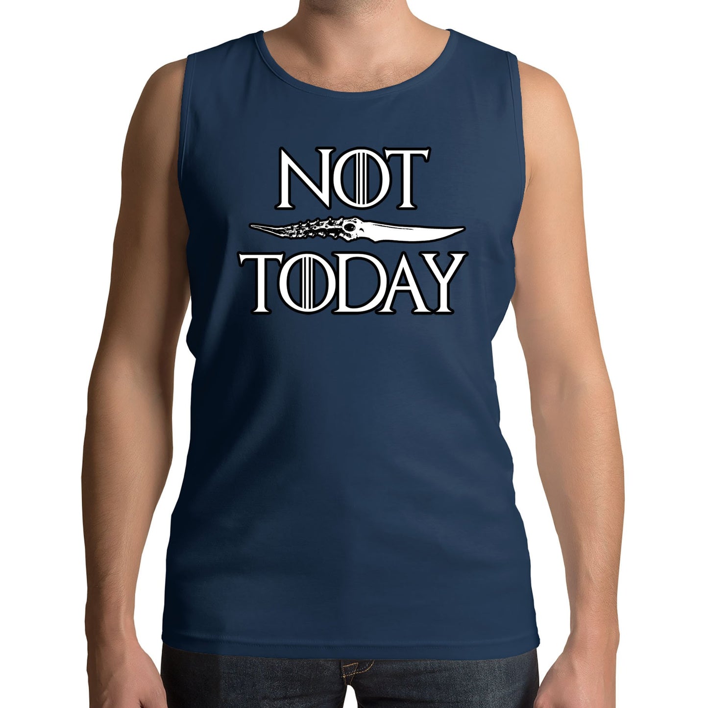 Not Today Arya Stark Mens Vest