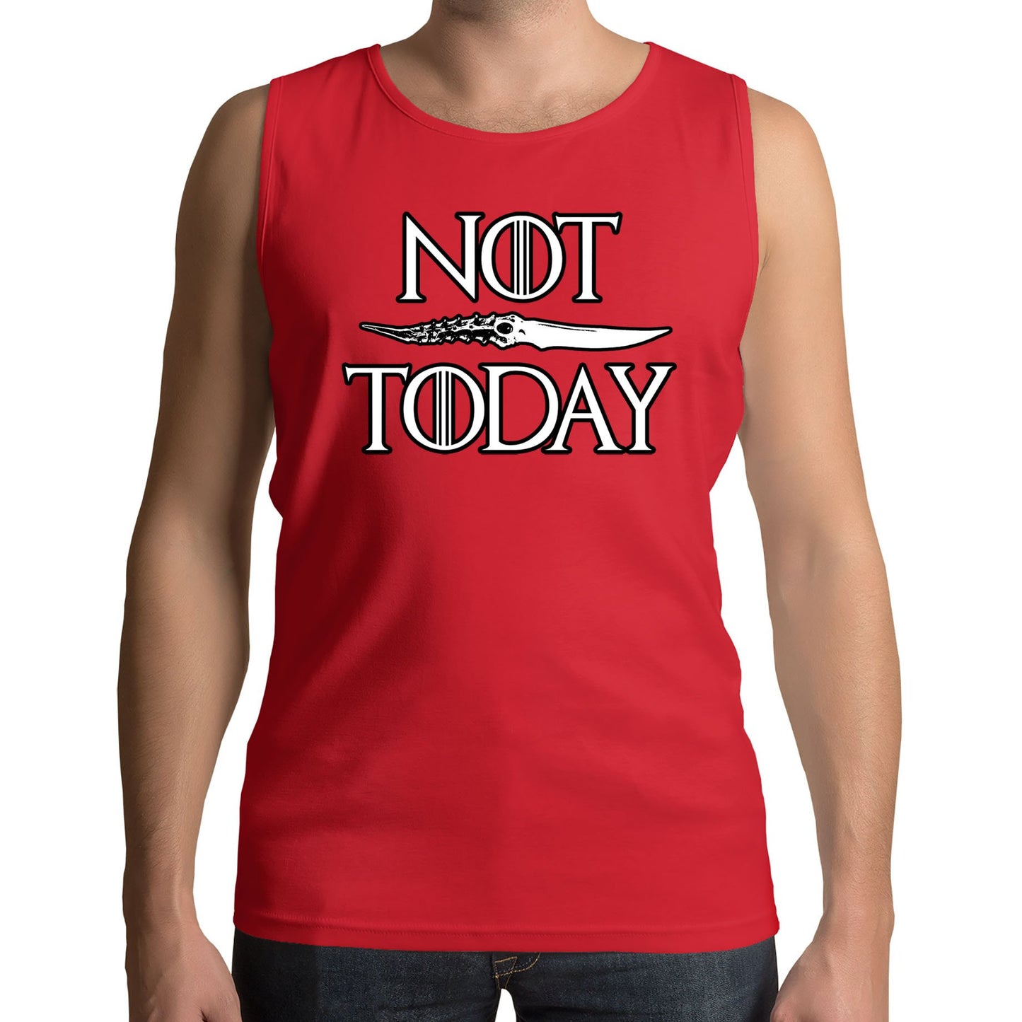 Not Today Arya Stark Mens Vest