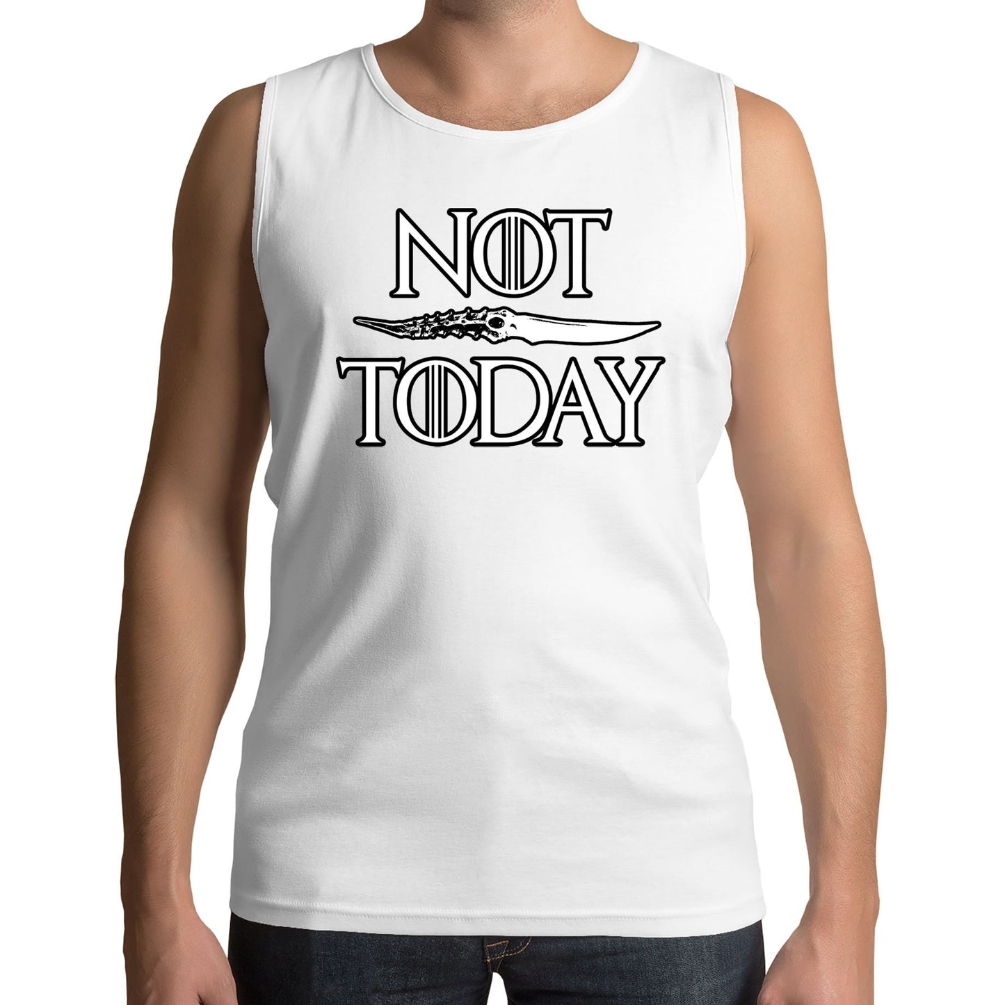 Not Today Arya Stark Mens Vest