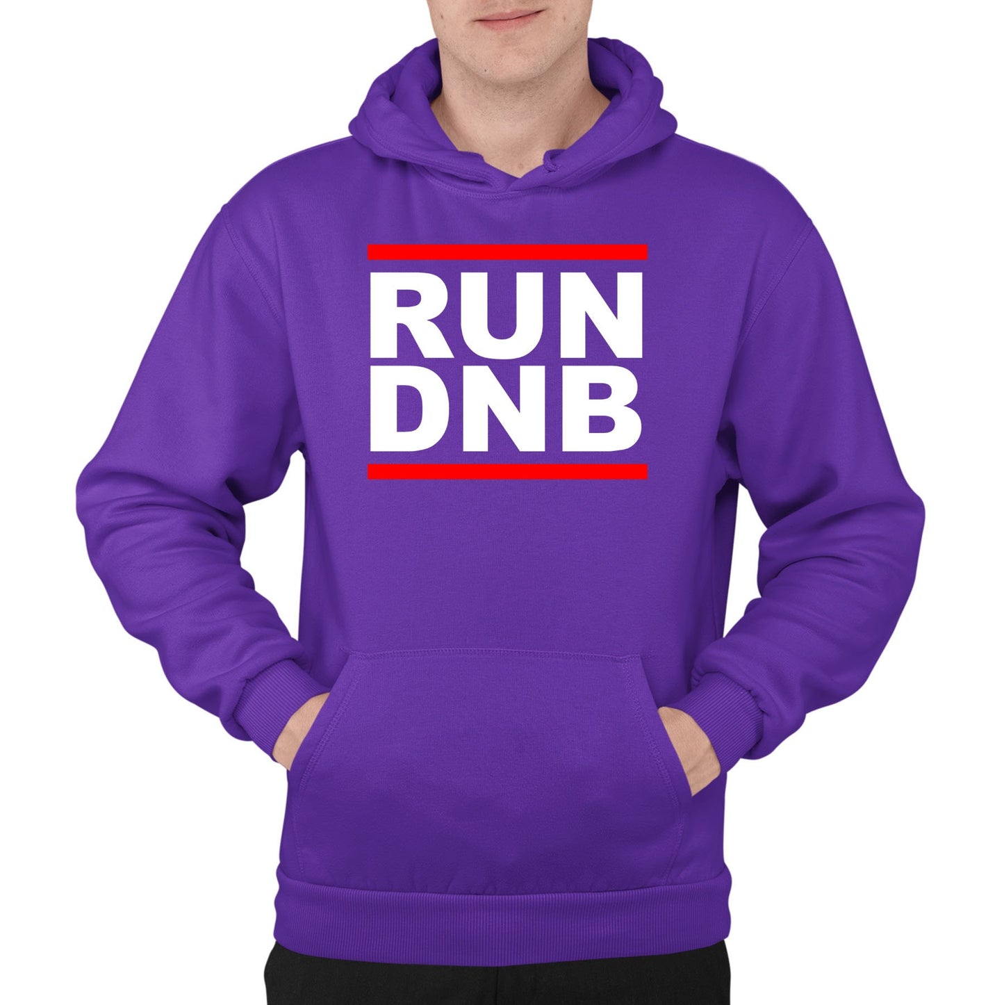 Run DNB Mens Pullover Hoodie