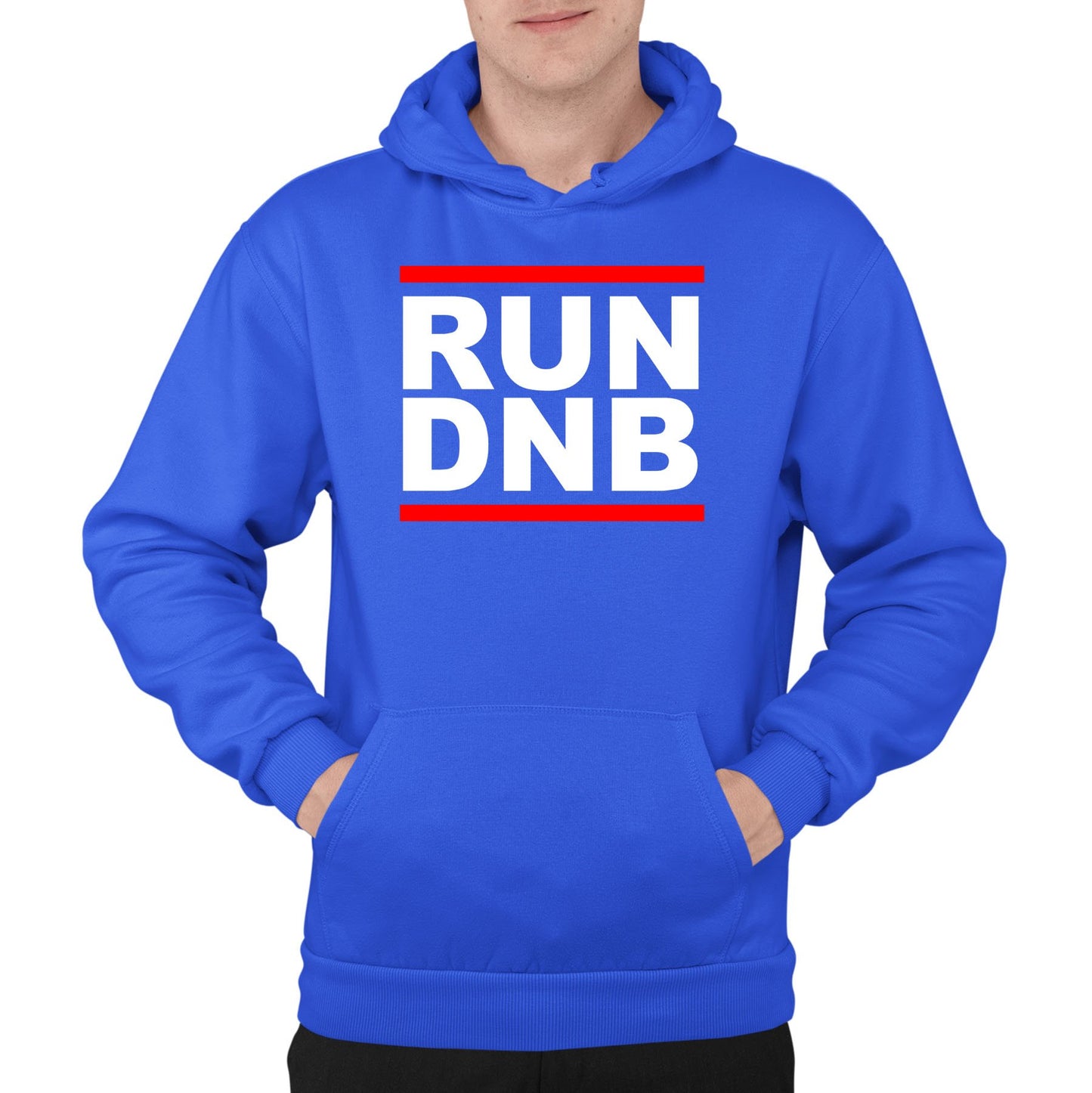 Run DNB Mens Pullover Hoodie