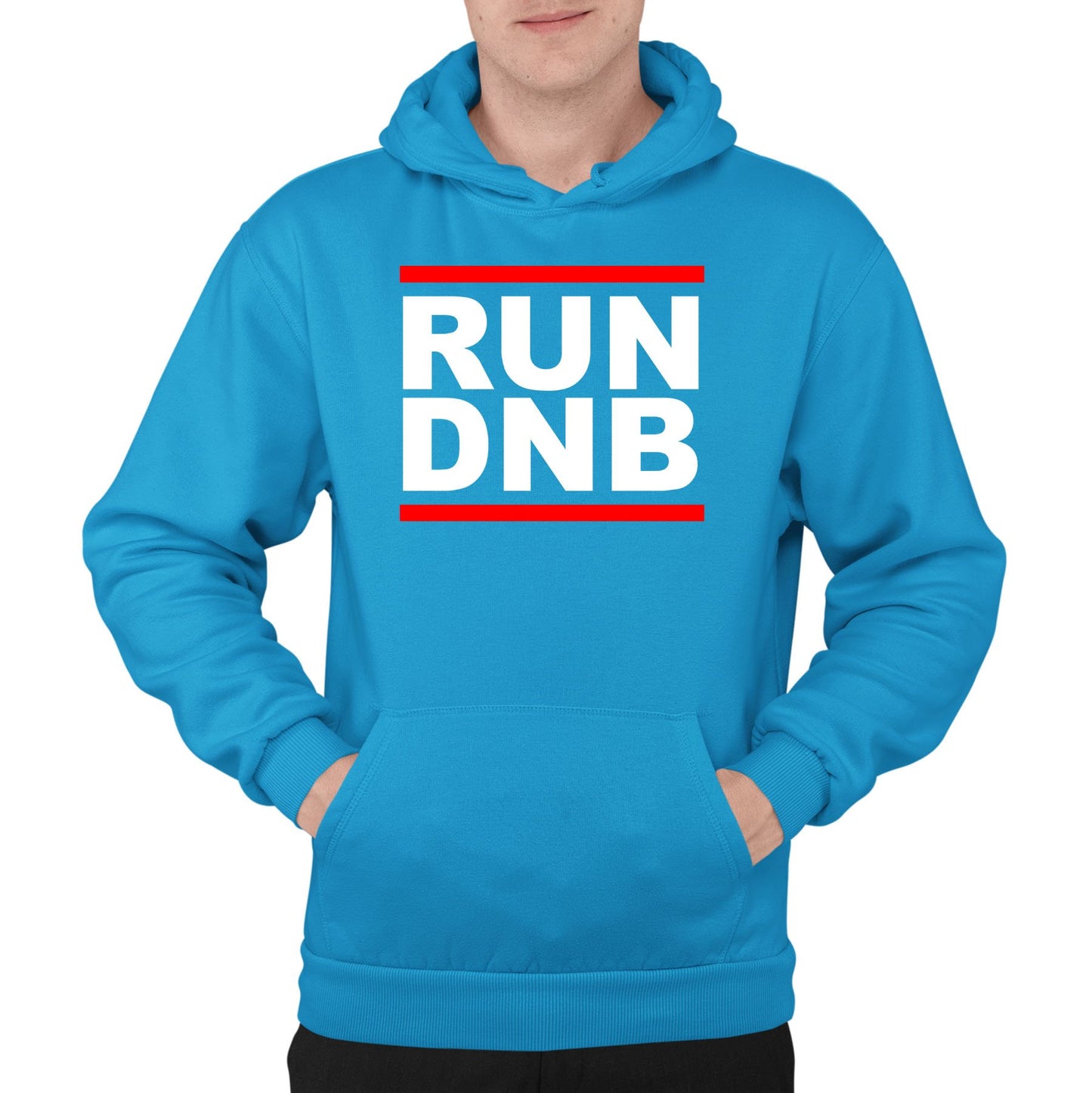 Run DNB Mens Pullover Hoodie