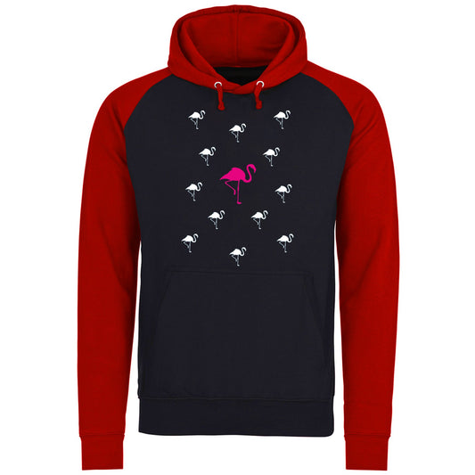 Flamingos Baseball Hoodie