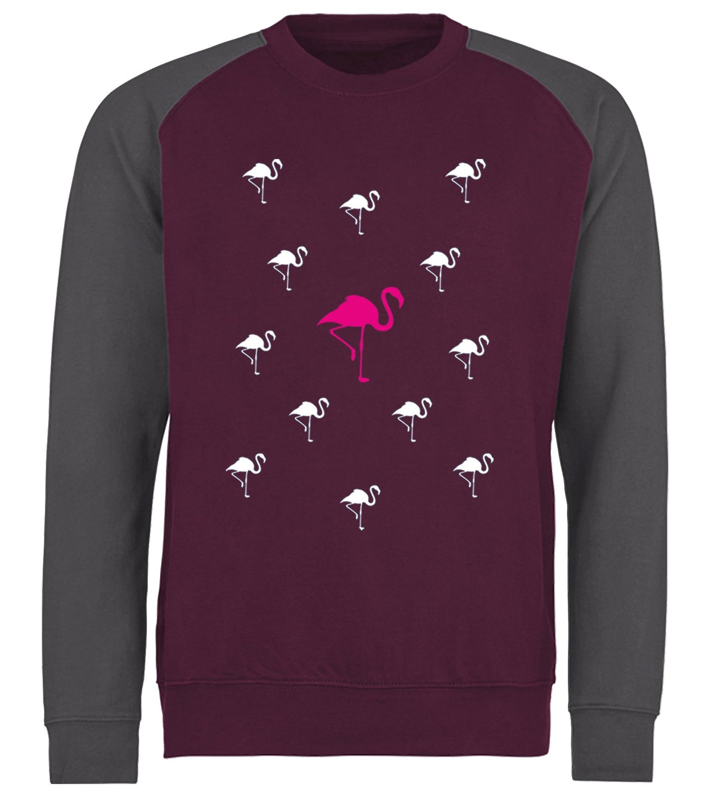 Flamingos Baseball Sweatshirt