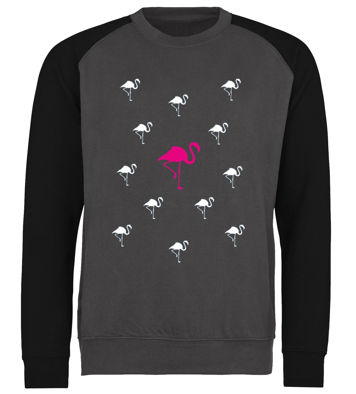 Flamingos Baseball Sweatshirt