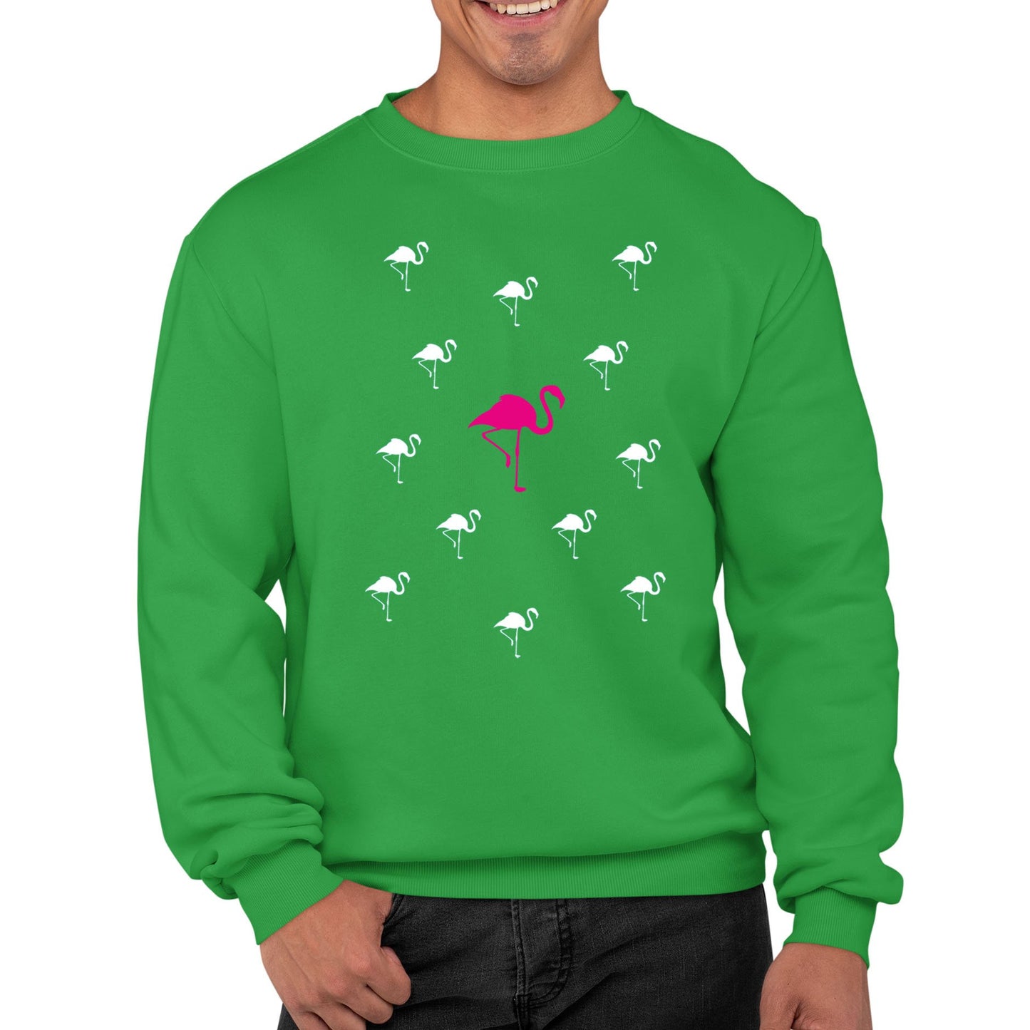 Flamingos Mens Sweatshirt