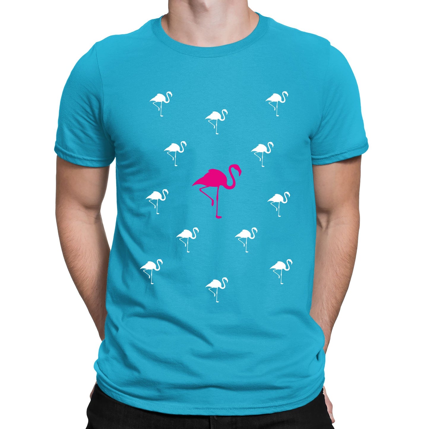 Flamingos Mens T-shirt