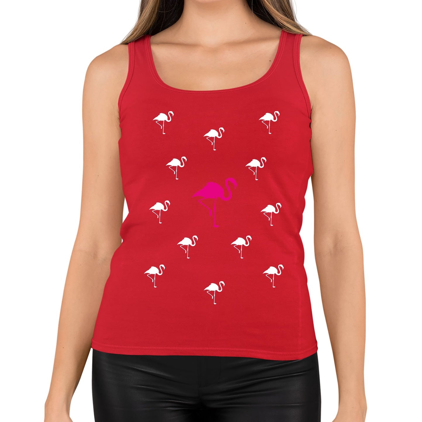 Flamingos Womens Vest