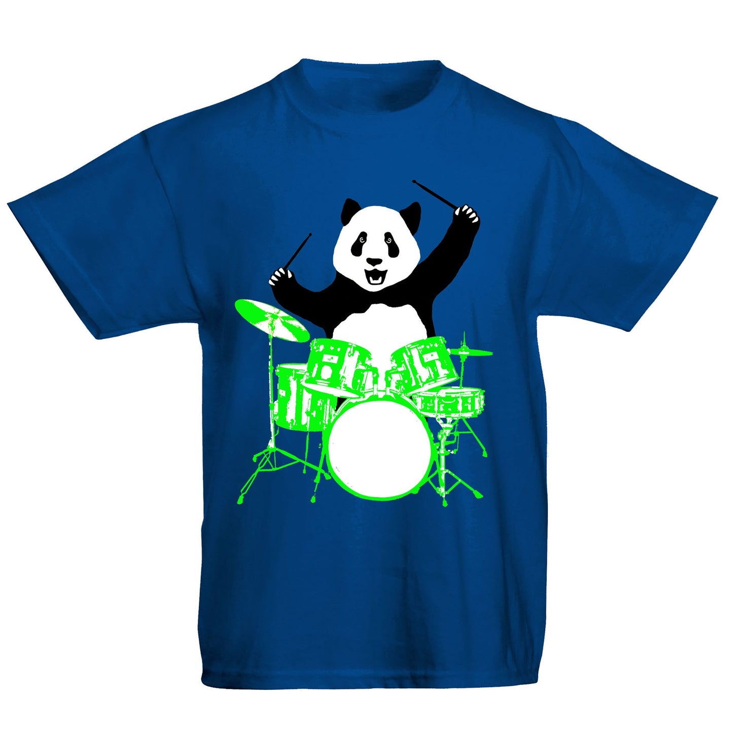 Panda Drummer Kids T-shirt