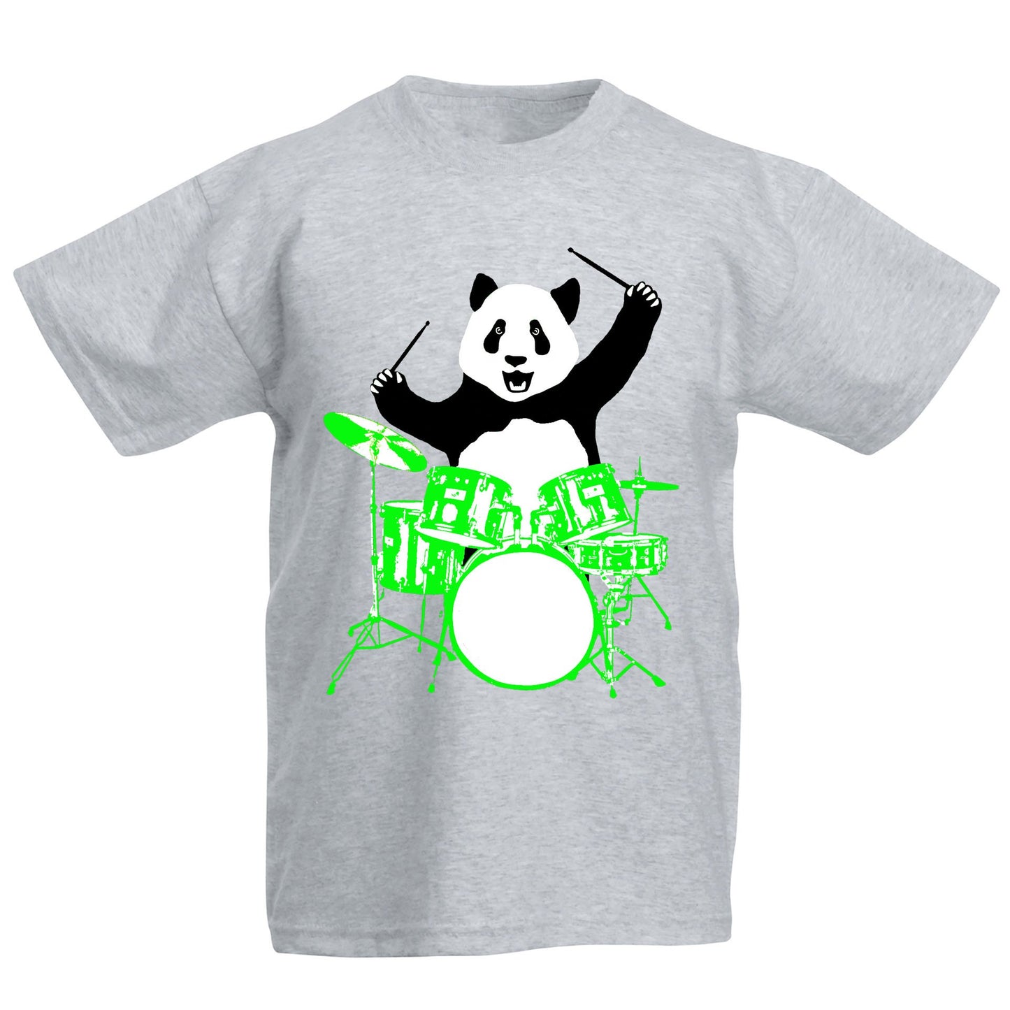 Panda Drummer Kids T-shirt