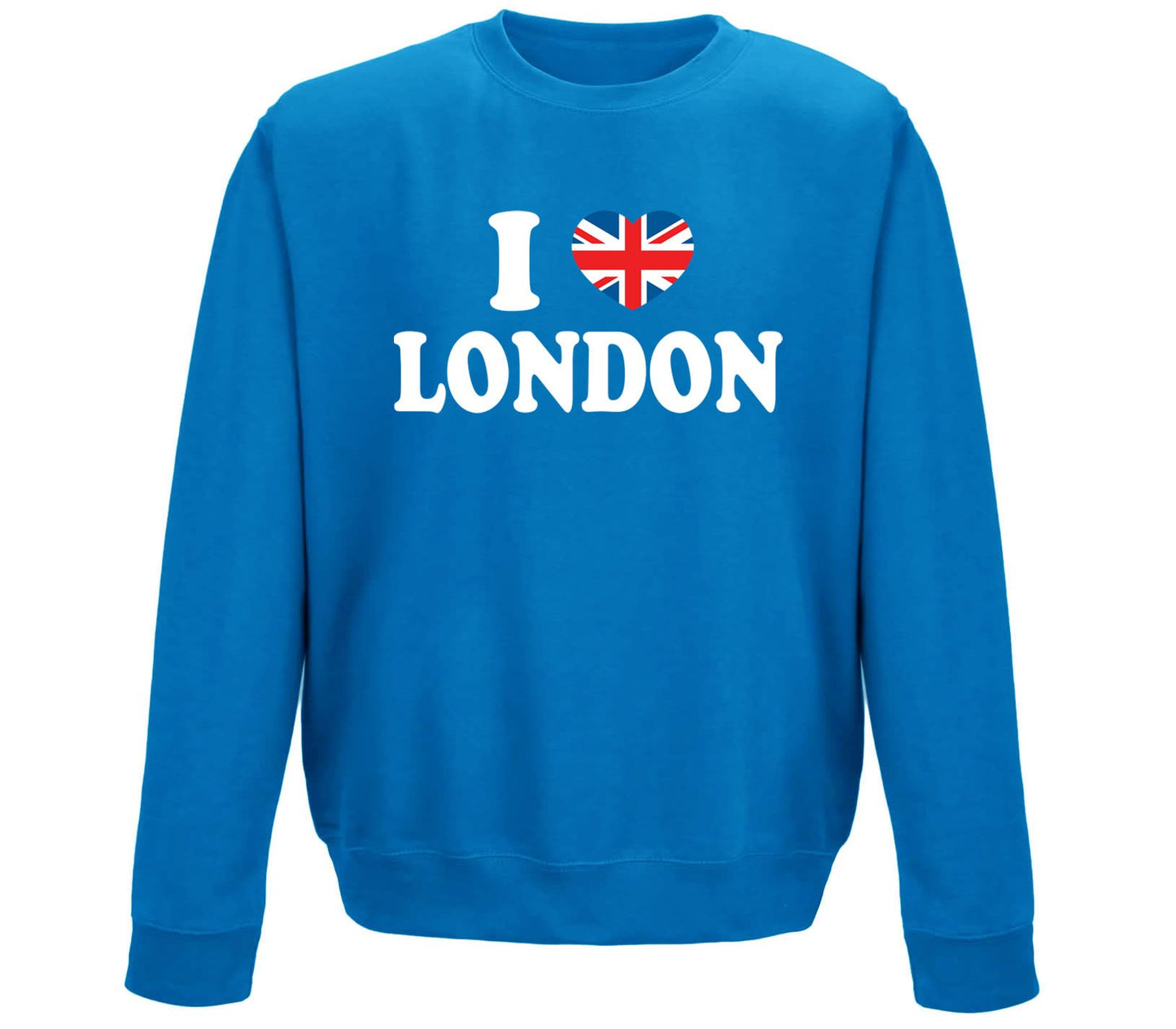 I Love London Union Jack Childrens Sweatshirt