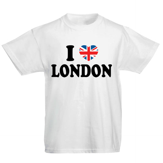 I Love London Union Jack Kids T-shirt