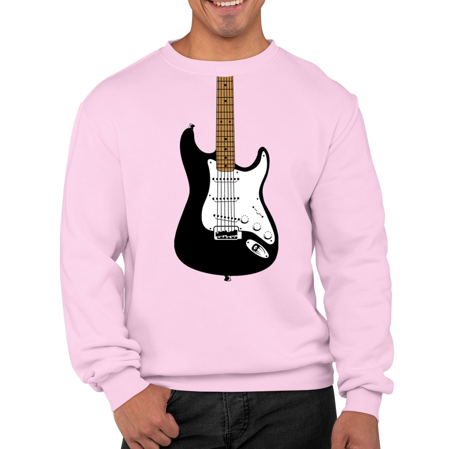 Electric Guitar Mens Sweatshirt