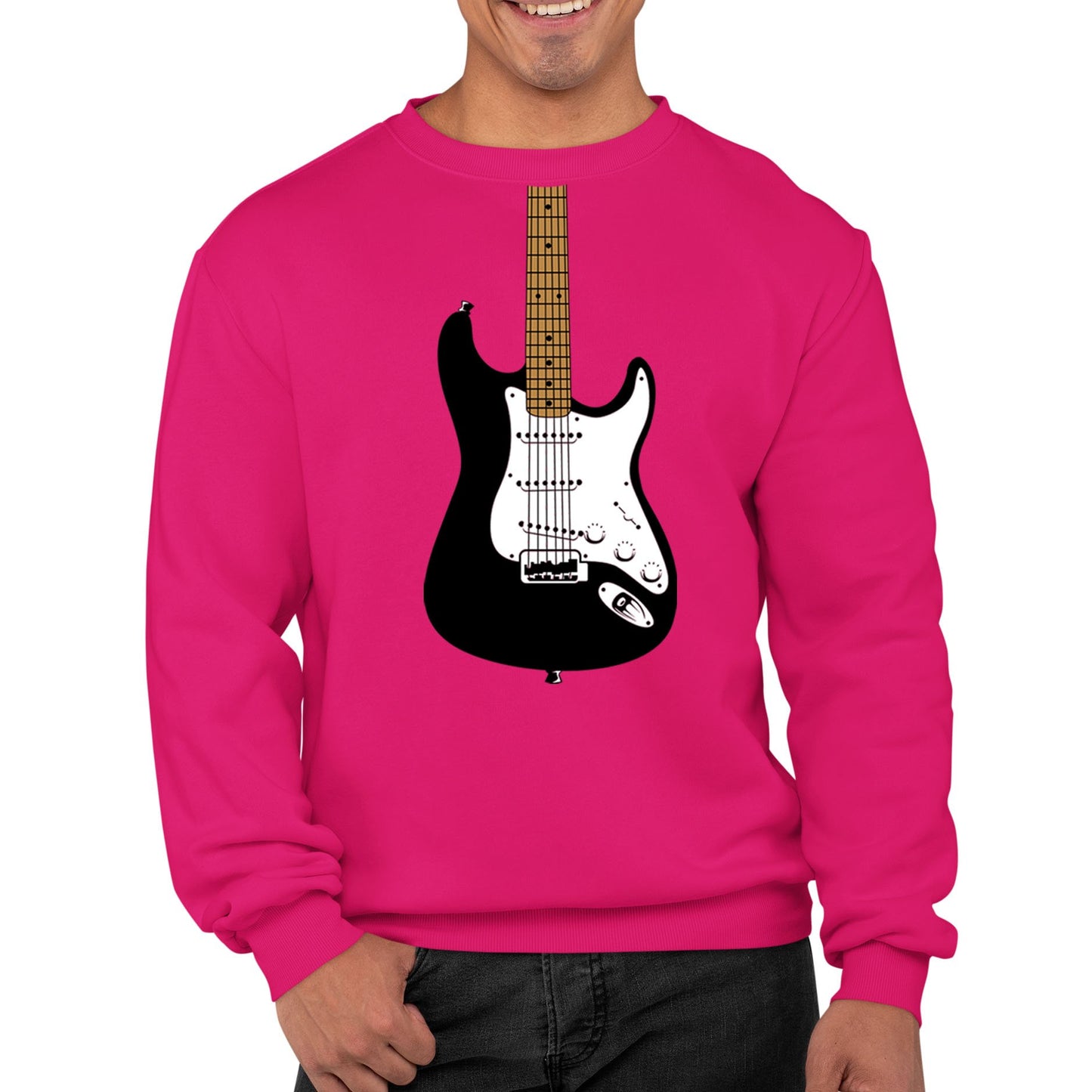 Electric Guitar Mens Sweatshirt