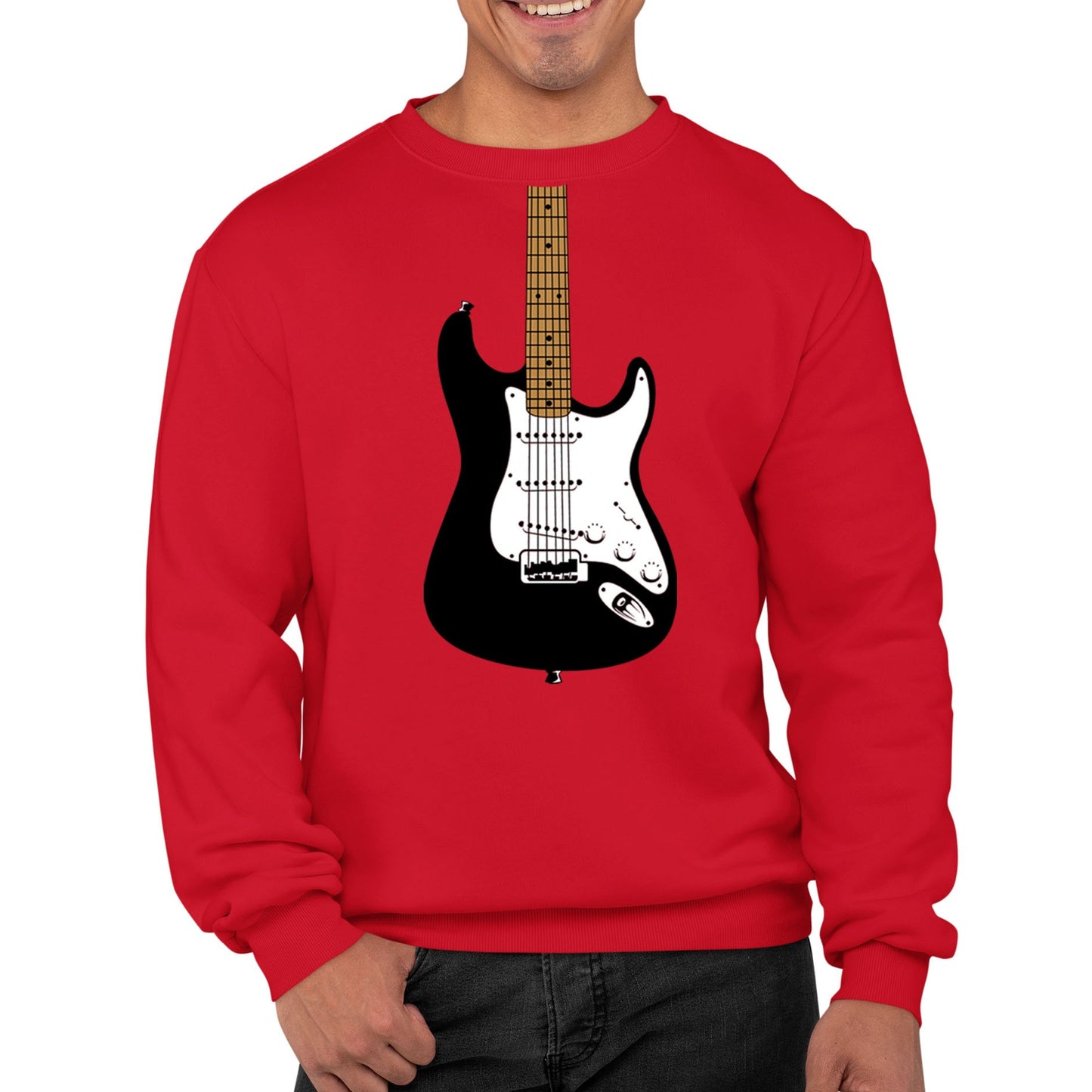 Electric Guitar Mens Sweatshirt