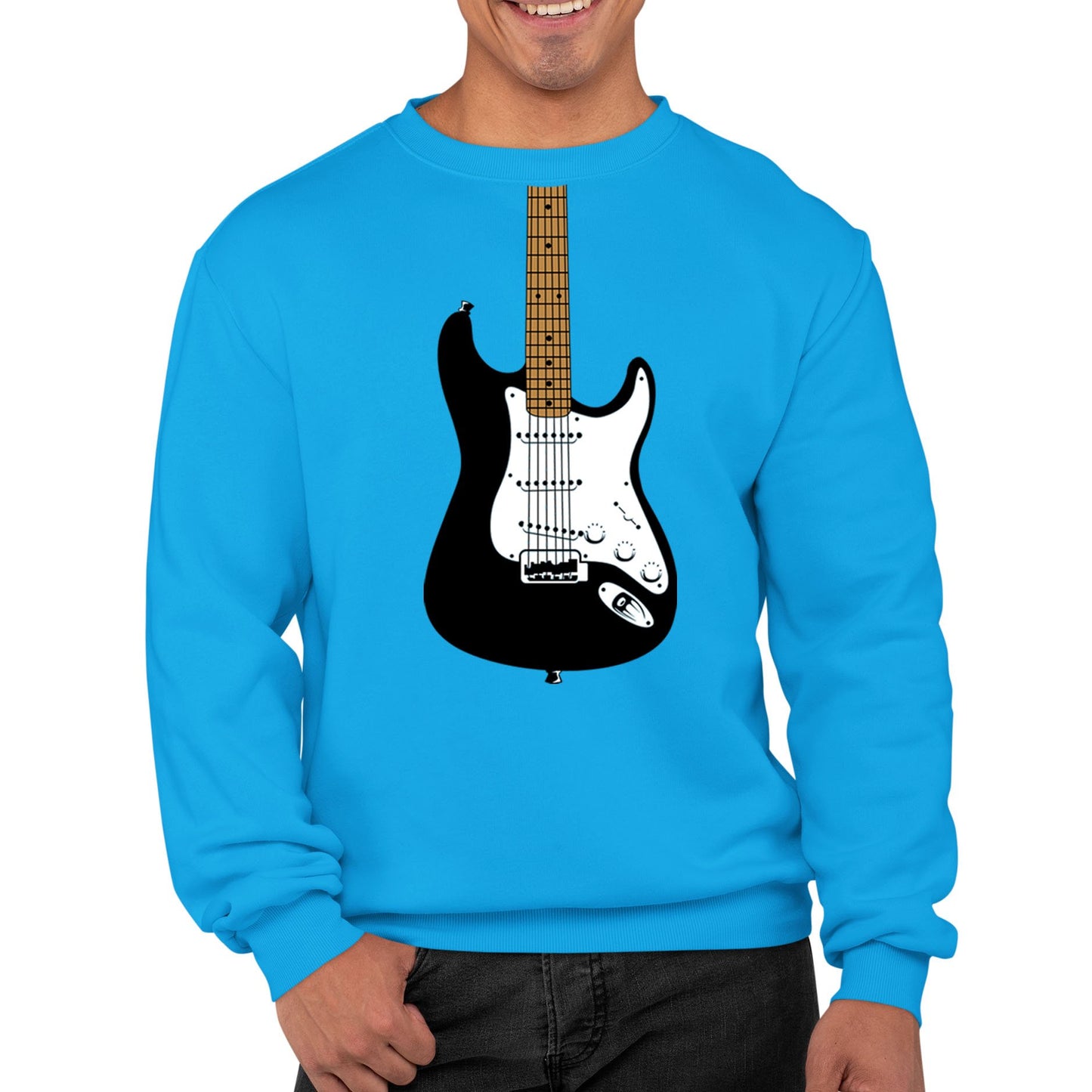 Electric Guitar Mens Sweatshirt