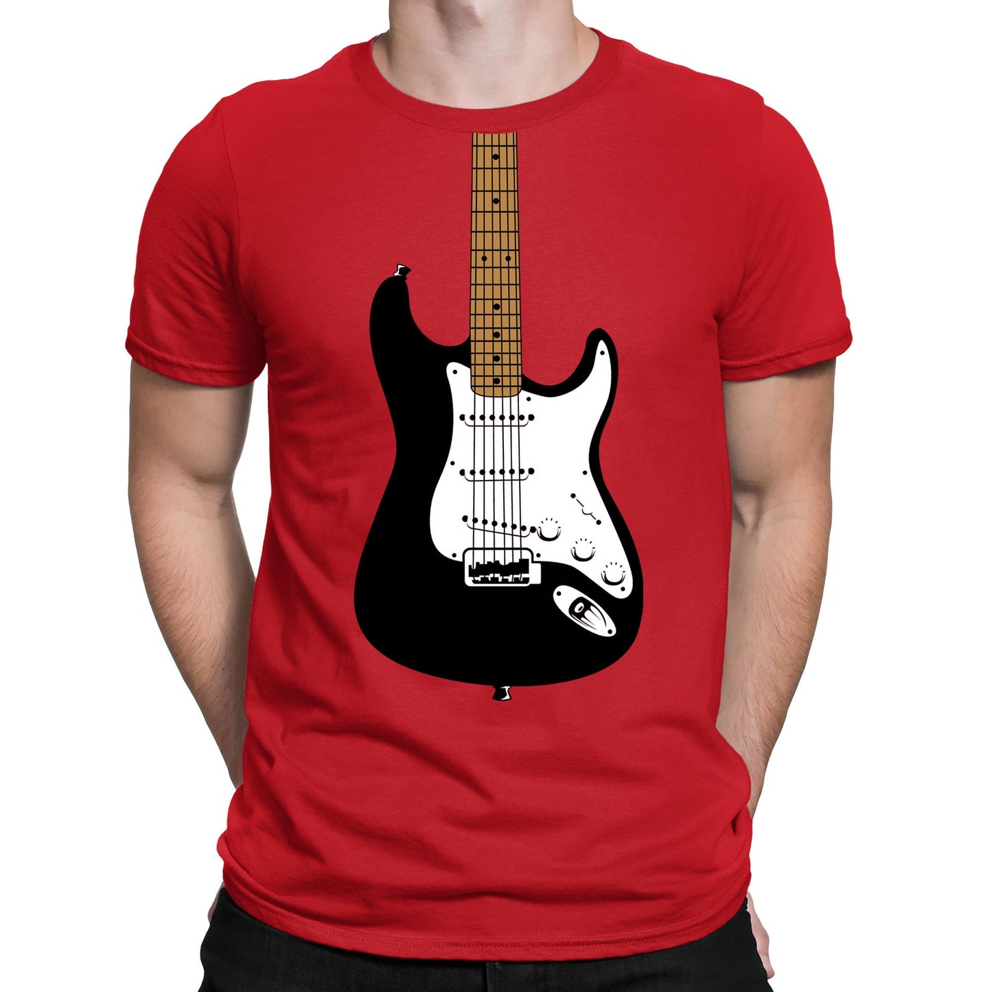 Electric Guitar Mens T-shirt