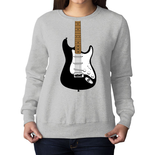 Electric Guitar Womens Sweatshirt