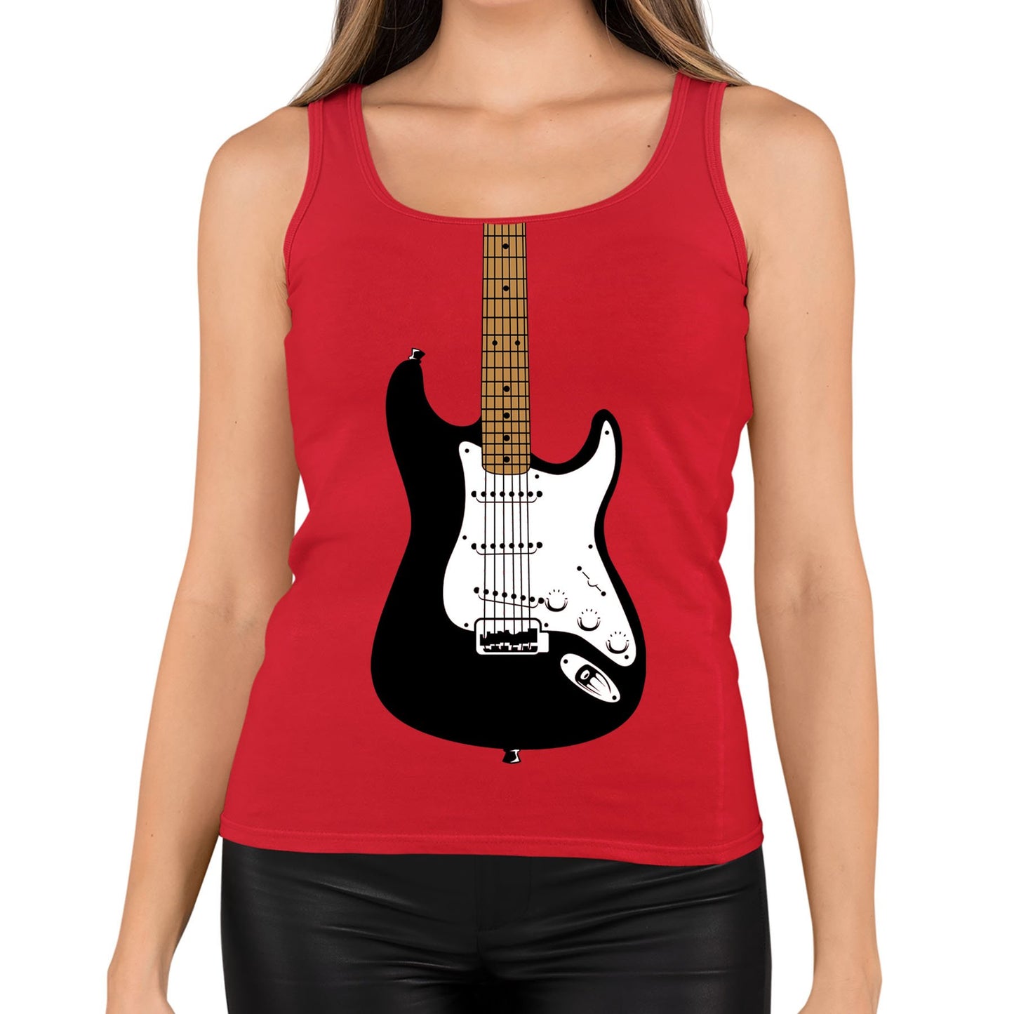 Electric Guitar Womens Vest