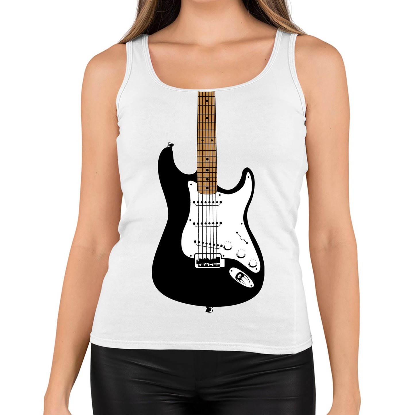 Electric Guitar Womens Vest