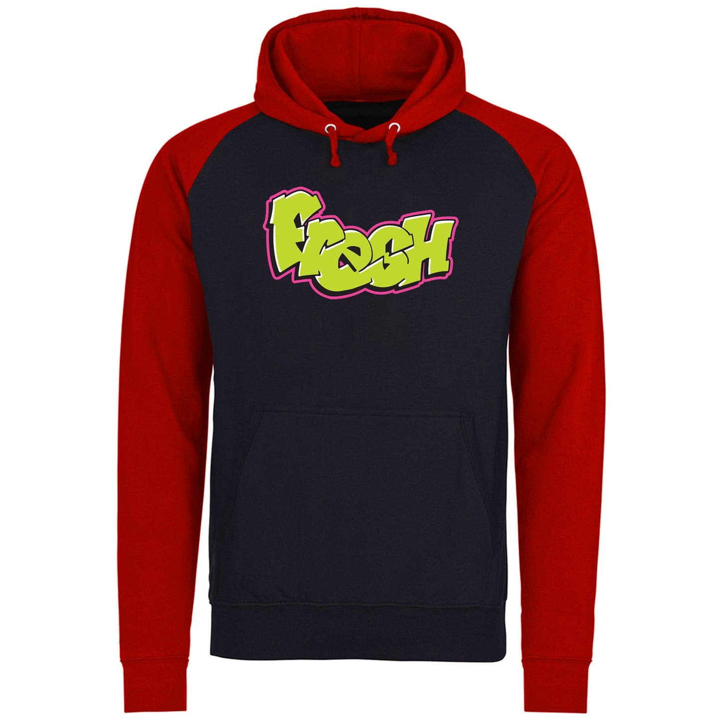 Fresh Prince Graffiti Baseball Hoodie