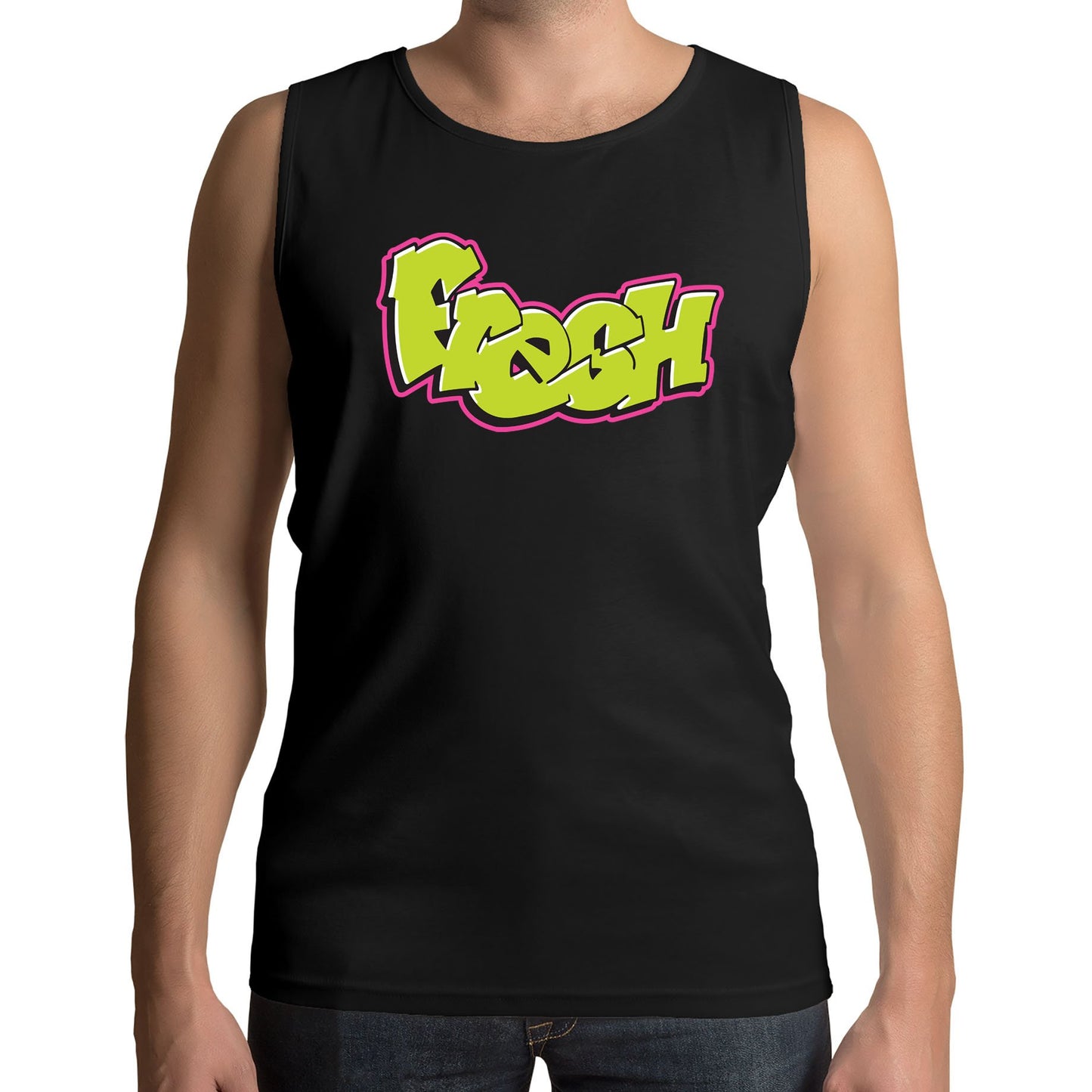 Fresh Prince Graffiti Mens Vest