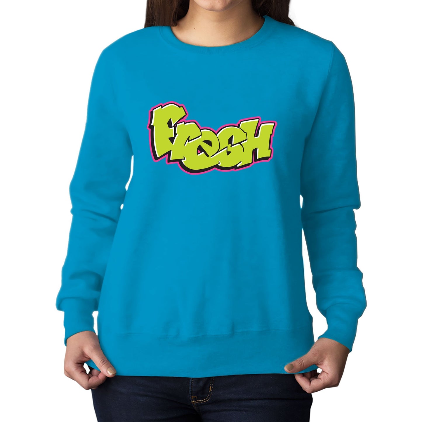 Fresh Prince Graffiti Womens Sweatshirt