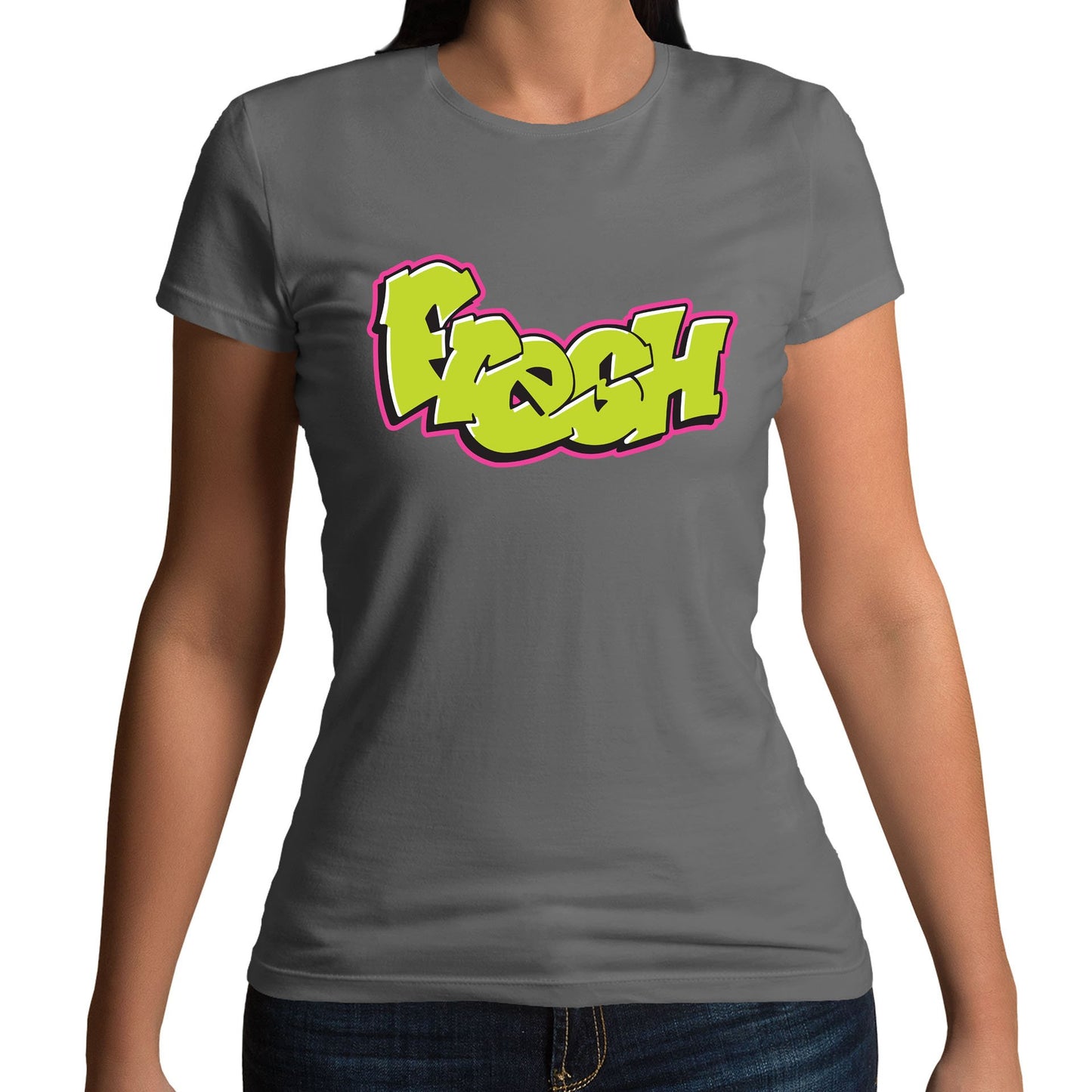 Fresh Prince Graffiti Womens T-shirt