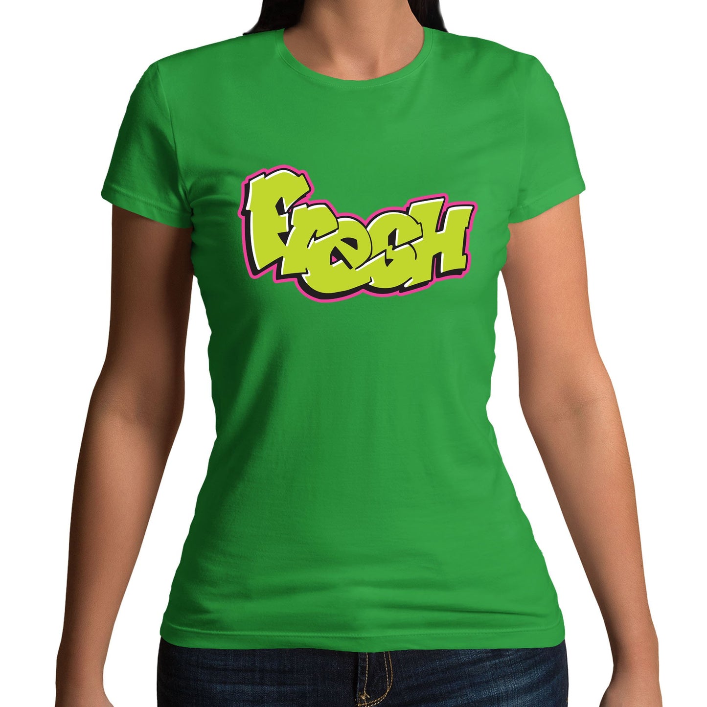 Fresh Prince Graffiti Womens T-shirt