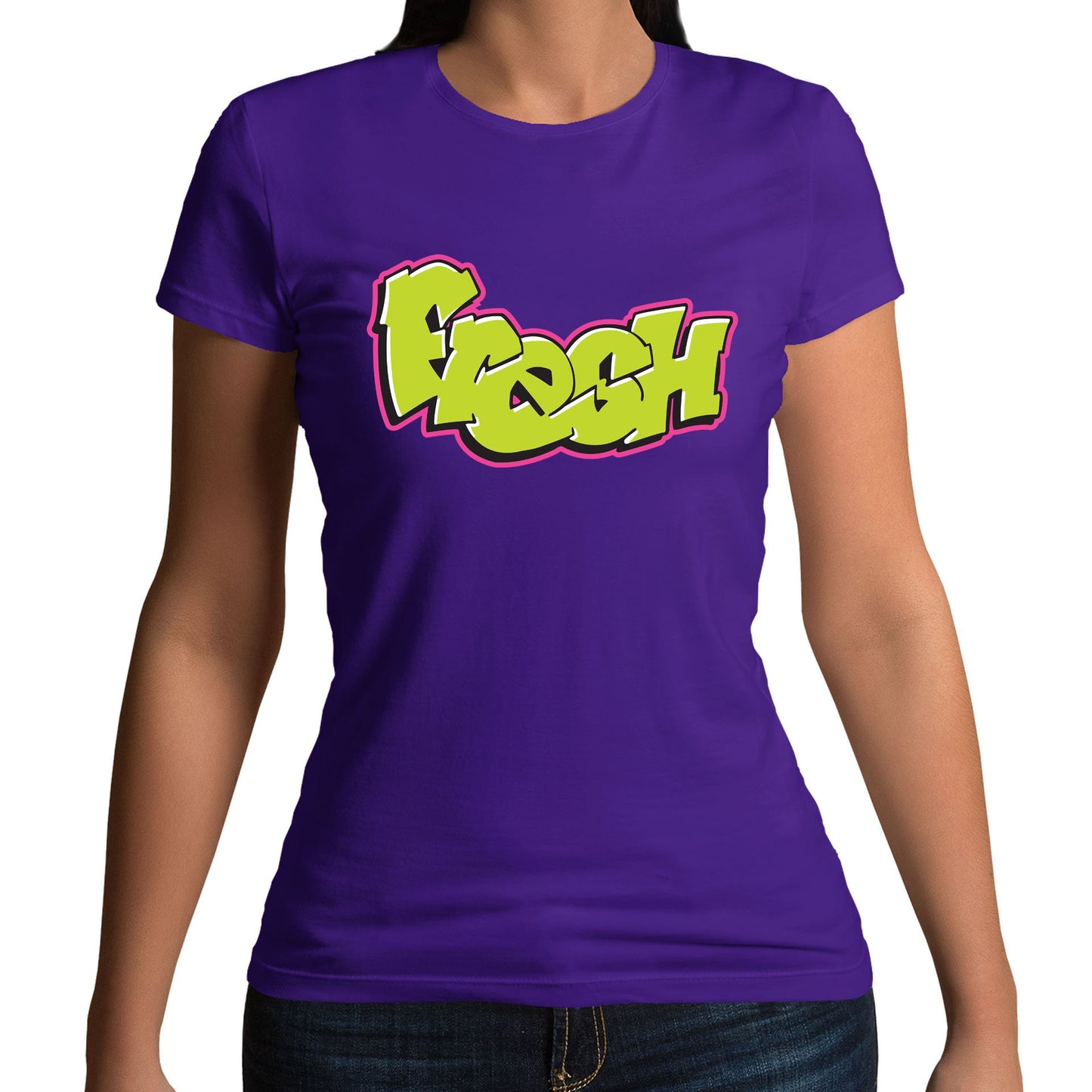 Fresh Prince Graffiti Womens T-shirt